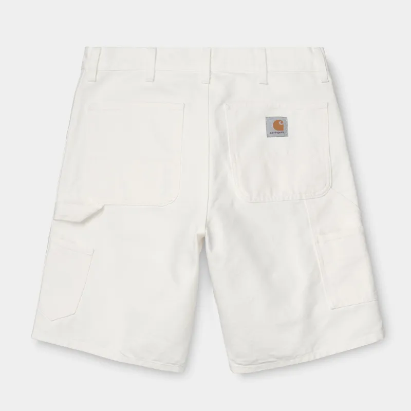 Carhartt WIP Mens Single Knee Short | Wax Rinsed sold by The Foot Factory