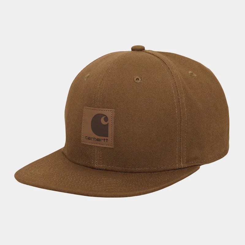 Carhartt WIP Logo Cap - Hamilton Brown sold by The Foot Factory