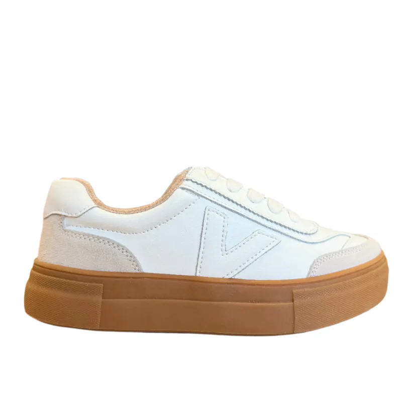 Drilleys Womens Eighty Trainers | Flawless White sold by The Foot Factory