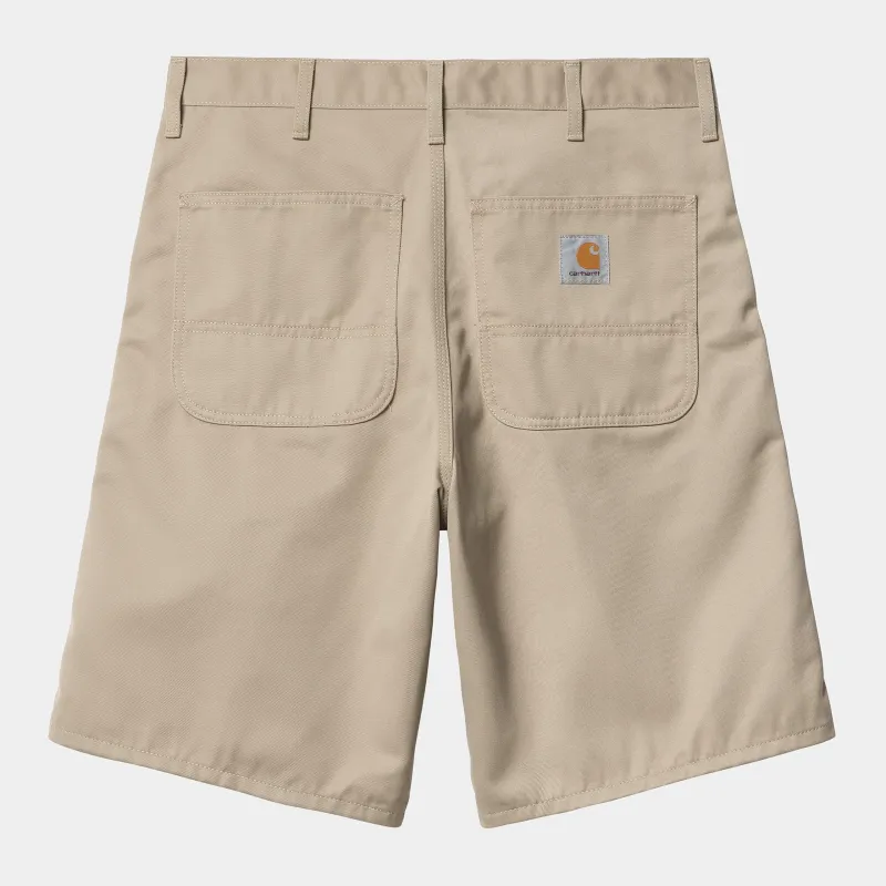 Carhartt WIP Mens Simple Denison Twill Short | Wall Rinsed sold by The Foot Factory
