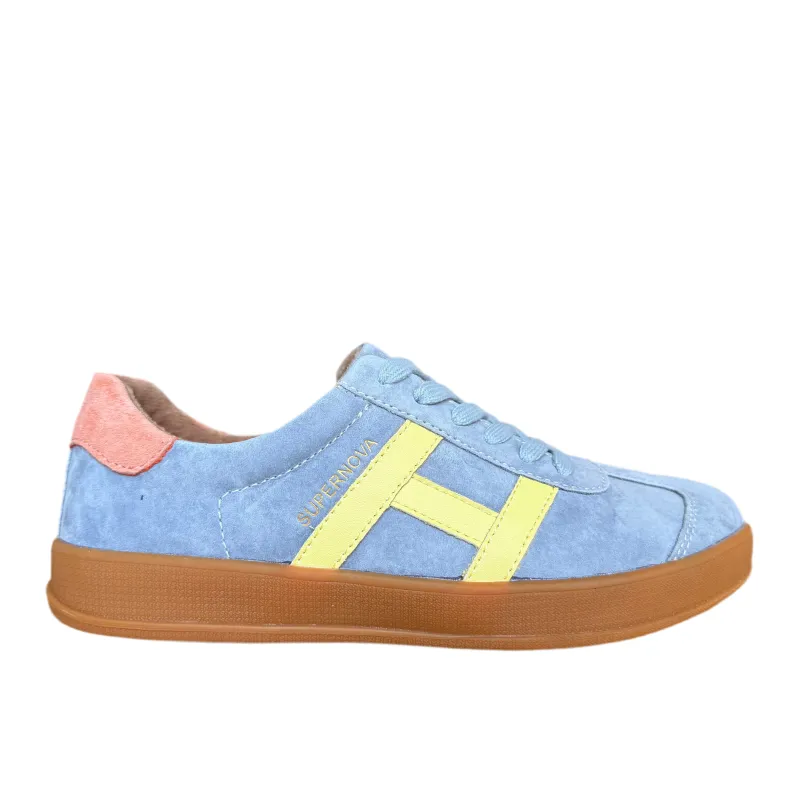 Drilleys Womens Sixty Trainers | Aqua Mellow sold by The Foot Factory