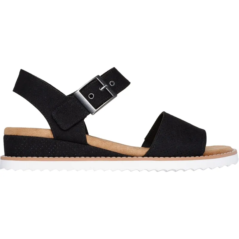 Skechers Womens Desert Kiss Serendipitous Sandal - Black sold by The Foot Factory