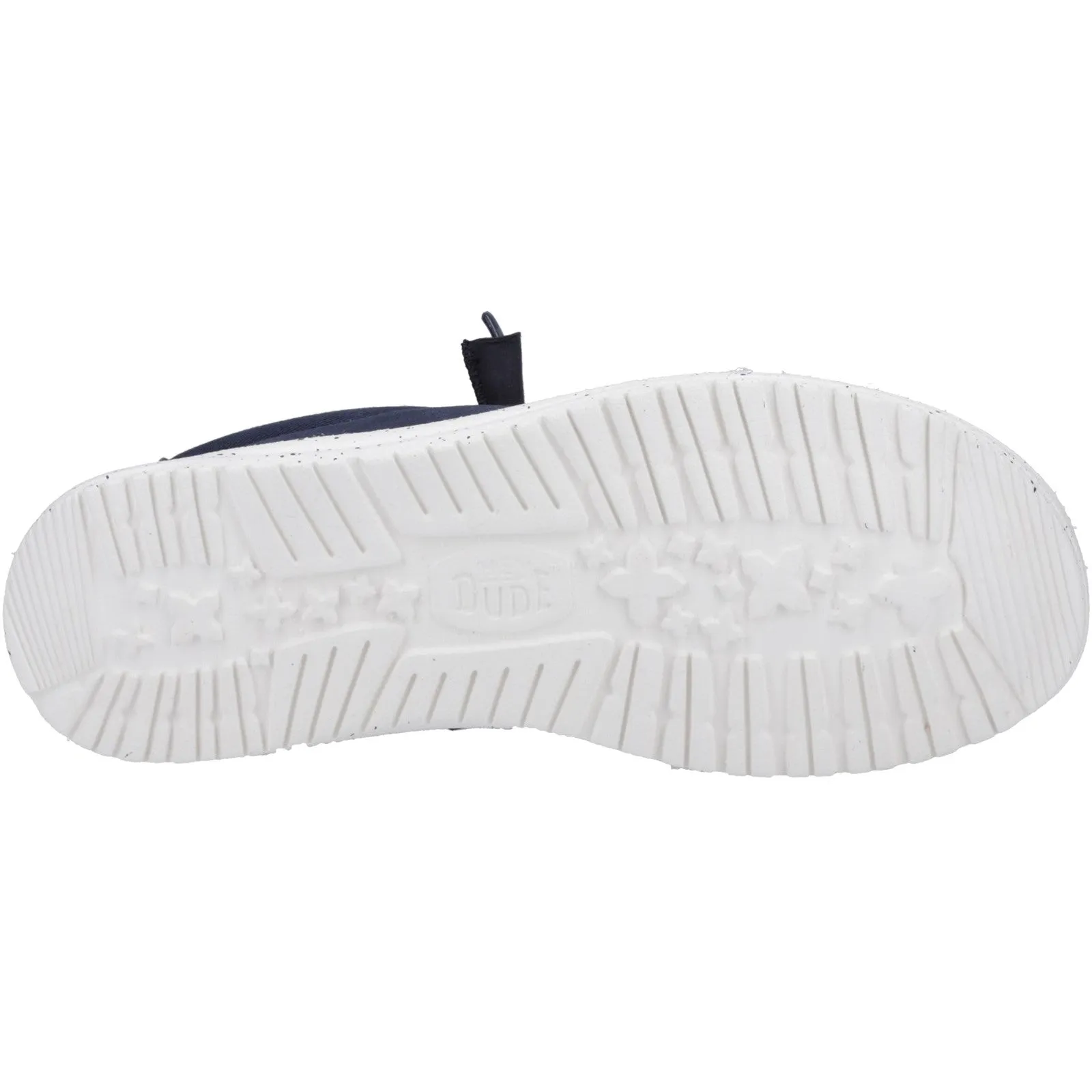Hey Dude Mens Wally Canvas Shoe - Navy sold by The Foot Factory product image thumbnail 4