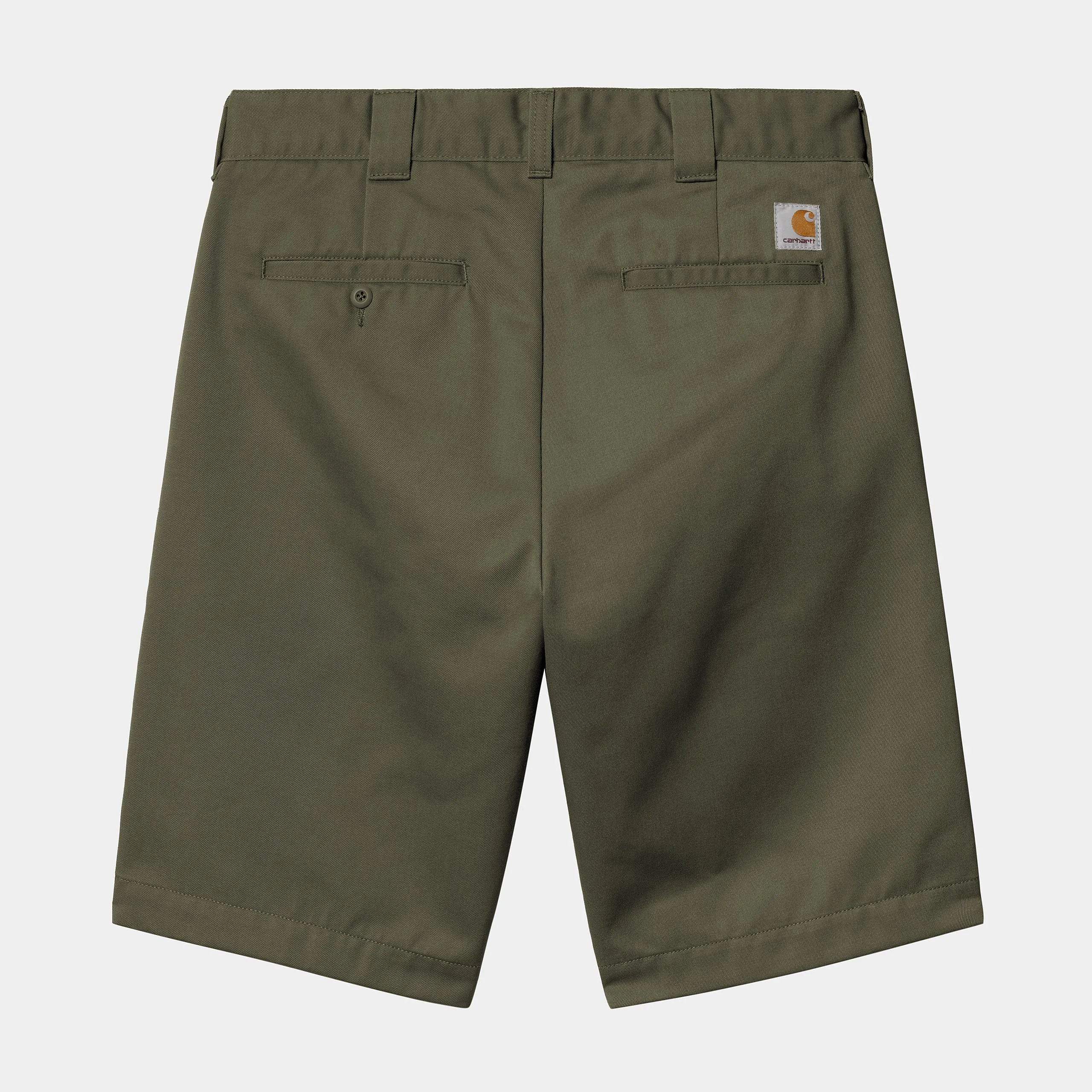 Carhartt WIP Mens Master Denison Twill Short | Turtle Rinsed sold by The Foot Factory