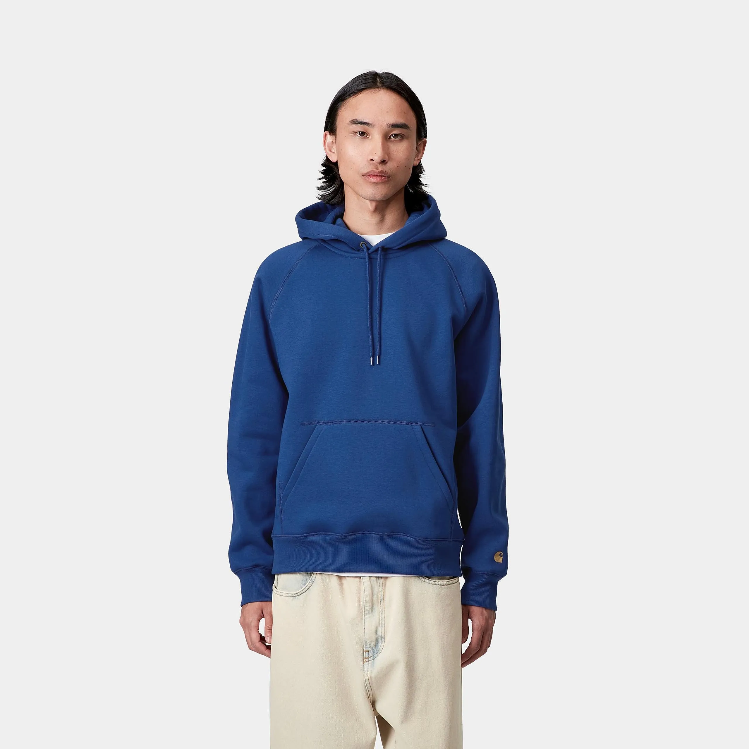 Carhartt WIP Mens Chase Hoodie | Wolfsbane sold by The Foot Factory product image thumbnail 3
