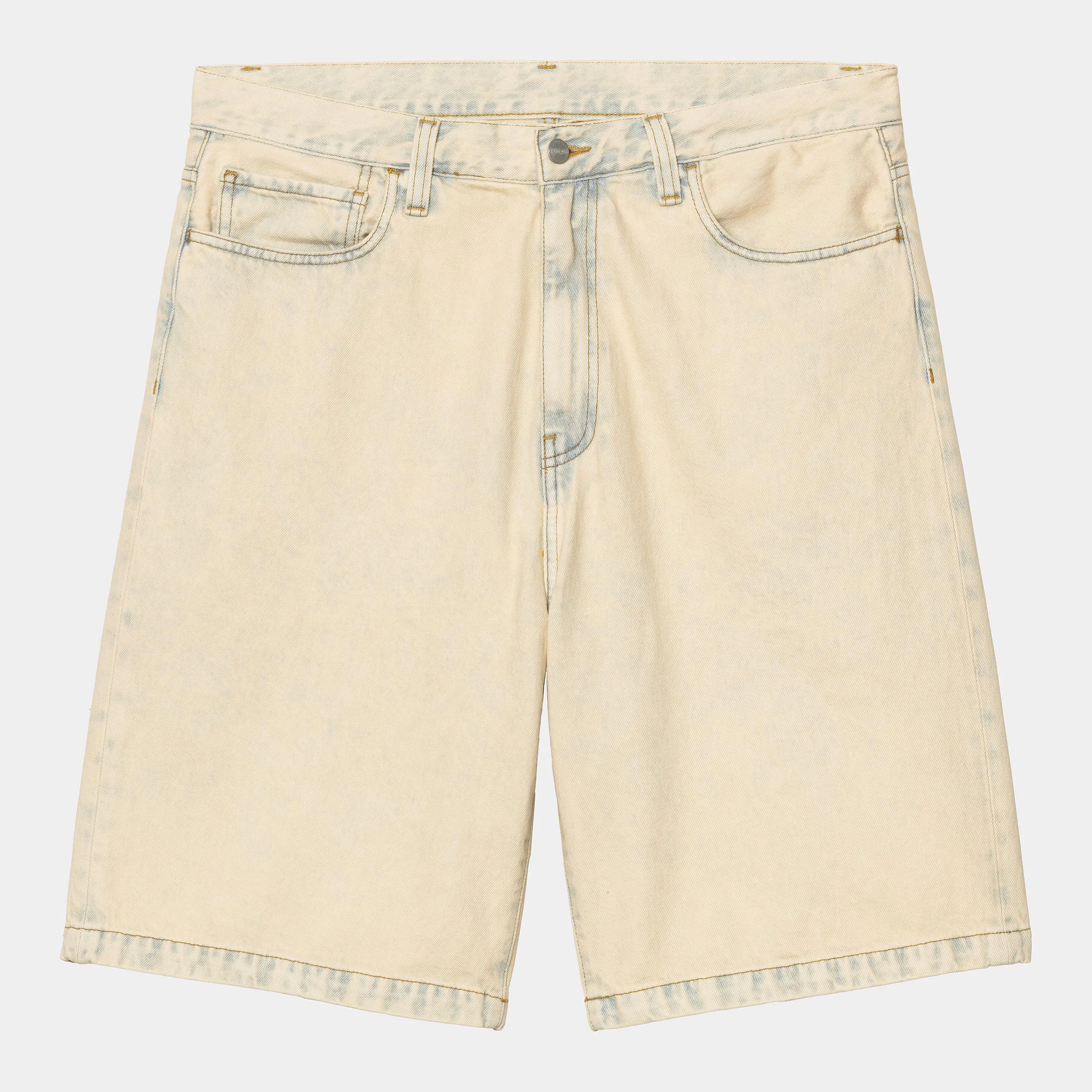 Carhartt WIP Mens Landon Robertson Denim Short | Blue Sand Bleached sold by The Foot Factory product image thumbnail 2