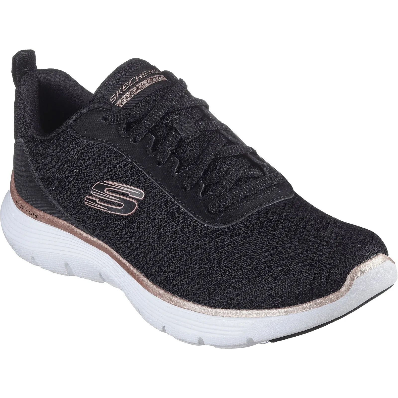 Skechers Womens Flex Appeal 5.0 Uptake Trainers - Black sold by The Foot Factory product image thumbnail 2
