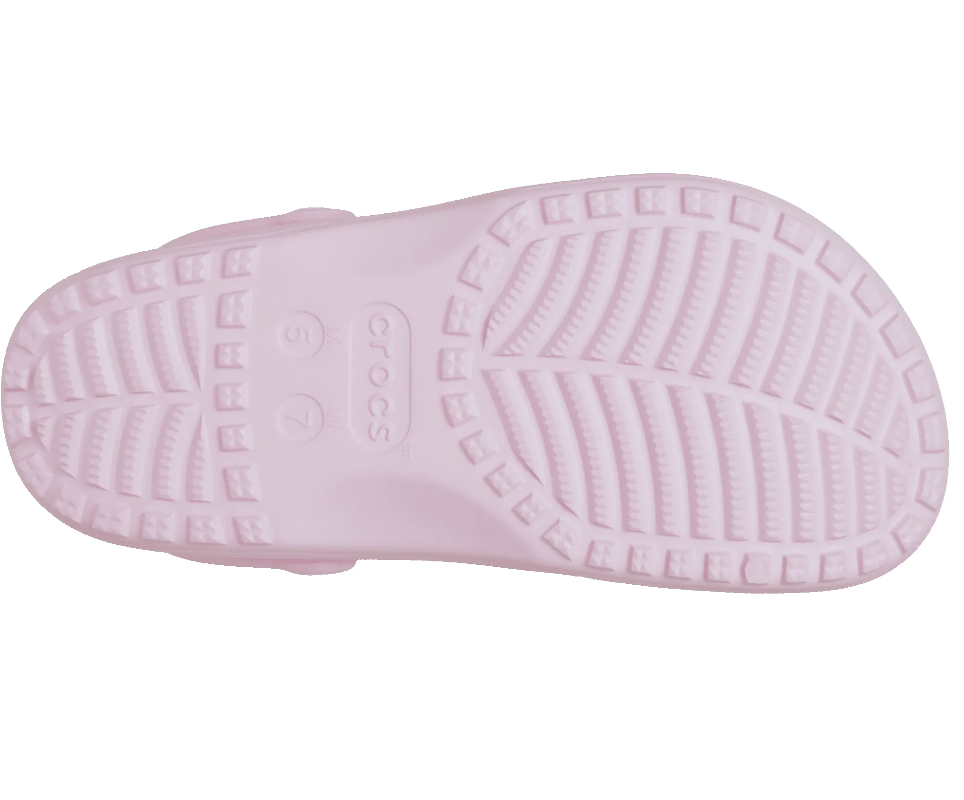 CROCS Unisex Classic Floral Cut Out Clog | Pink Milk sold by The Foot Factory product image thumbnail 4
