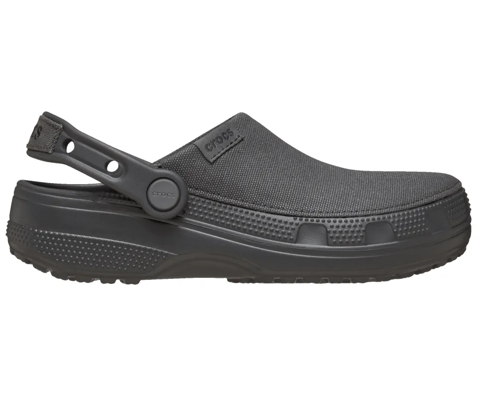 CROCS Unisex Classic Crafted Clog | Black Sand sold by The Foot Factory
