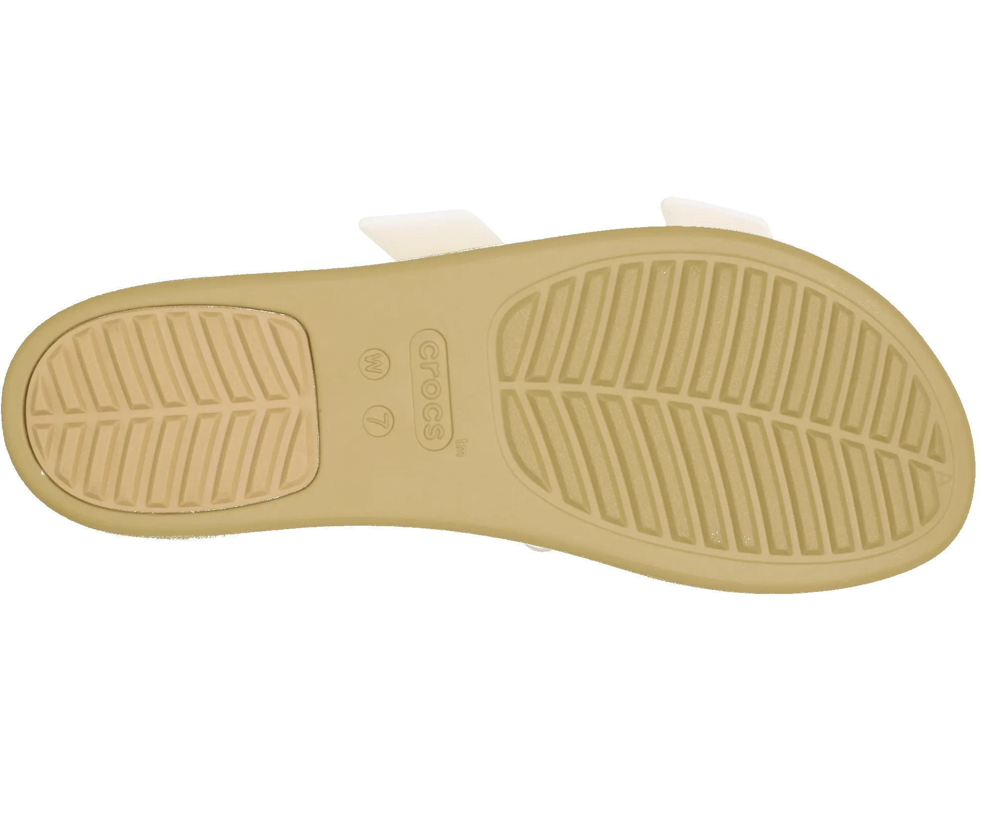 CROCS Brooklyn Buckle Low Sandal - Chalk sold by The Foot Factory product image thumbnail 4
