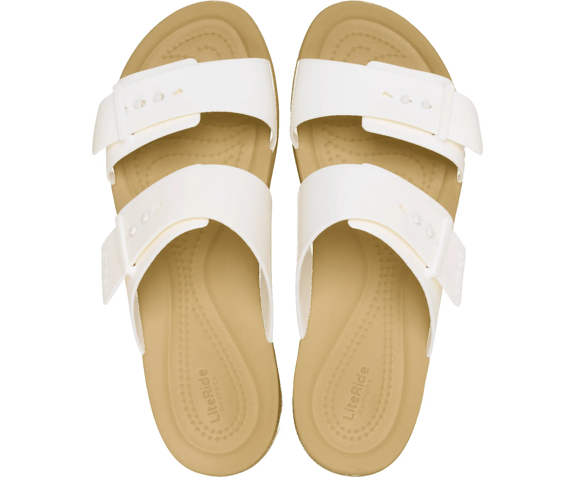 CROCS Brooklyn Buckle Low Sandal - Chalk sold by The Foot Factory product image thumbnail 3