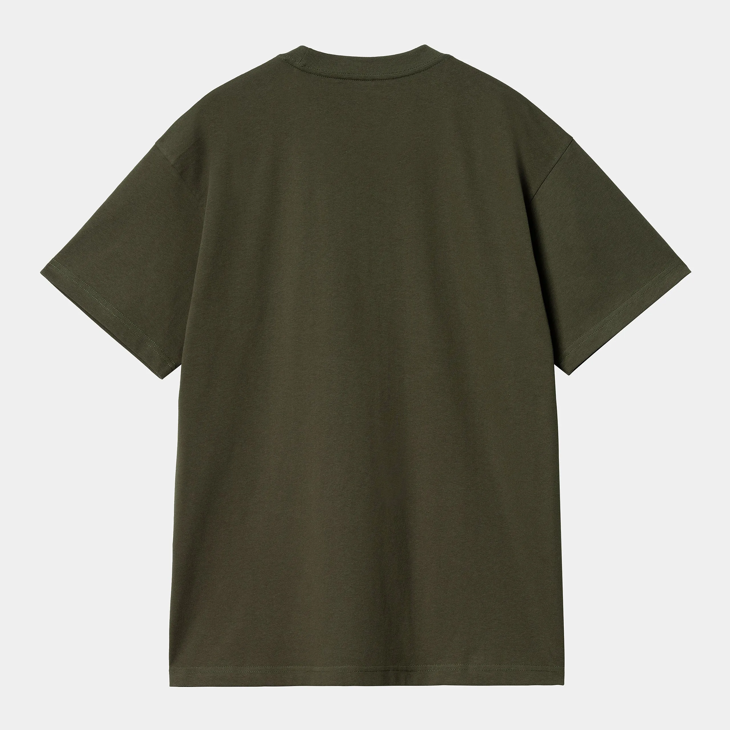 Carhartt WIP Mens Baisics T-Shirt - Office Green sold by The Foot Factory product image thumbnail 2