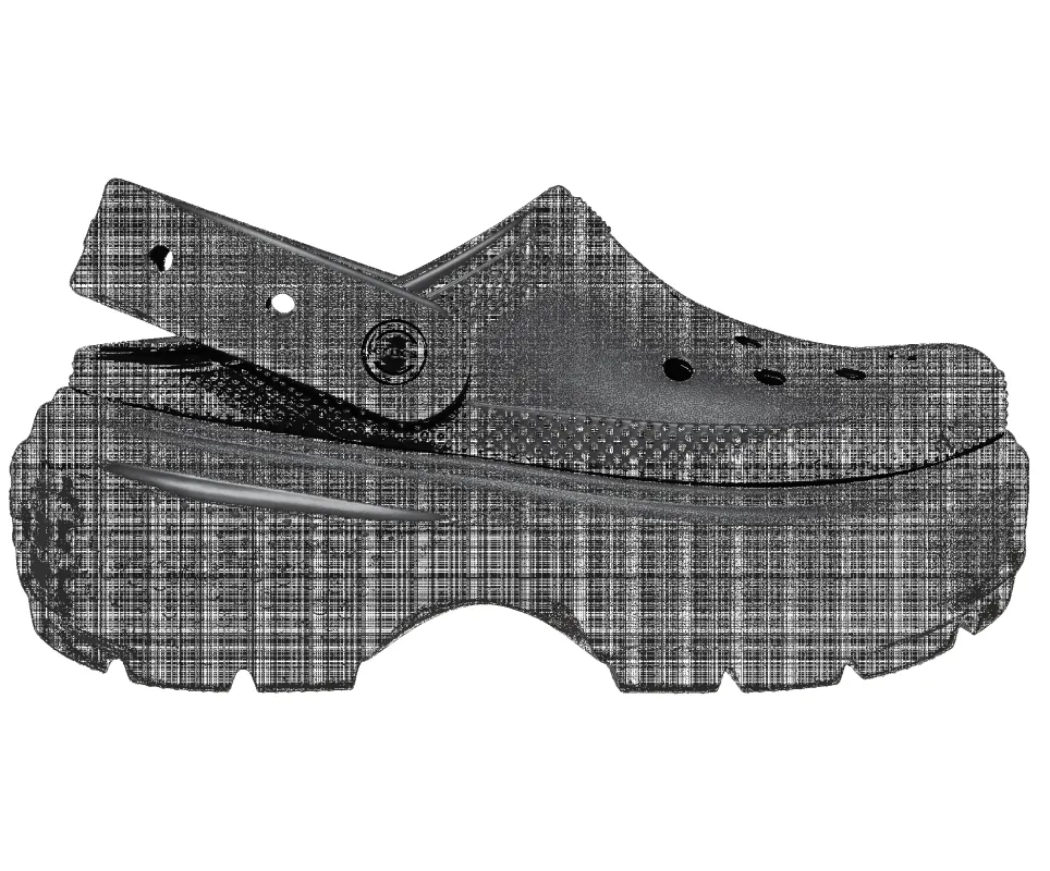 CROCS Unisex Stomp Clog - Black sold by The Foot Factory