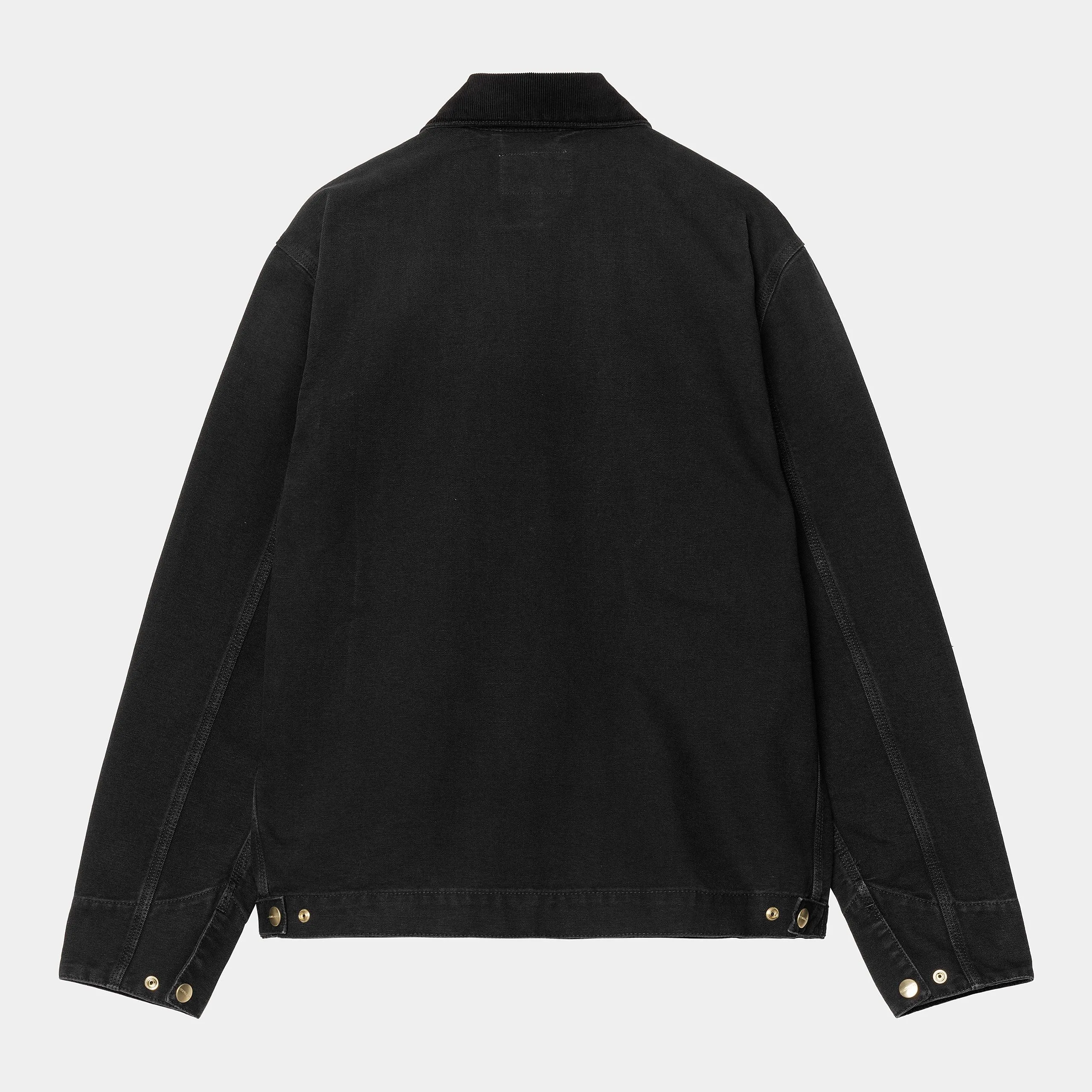 Carhartt WIP Mens Detroit Jacket - Black Stone Canvas sold by The Foot Factory product image thumbnail 2