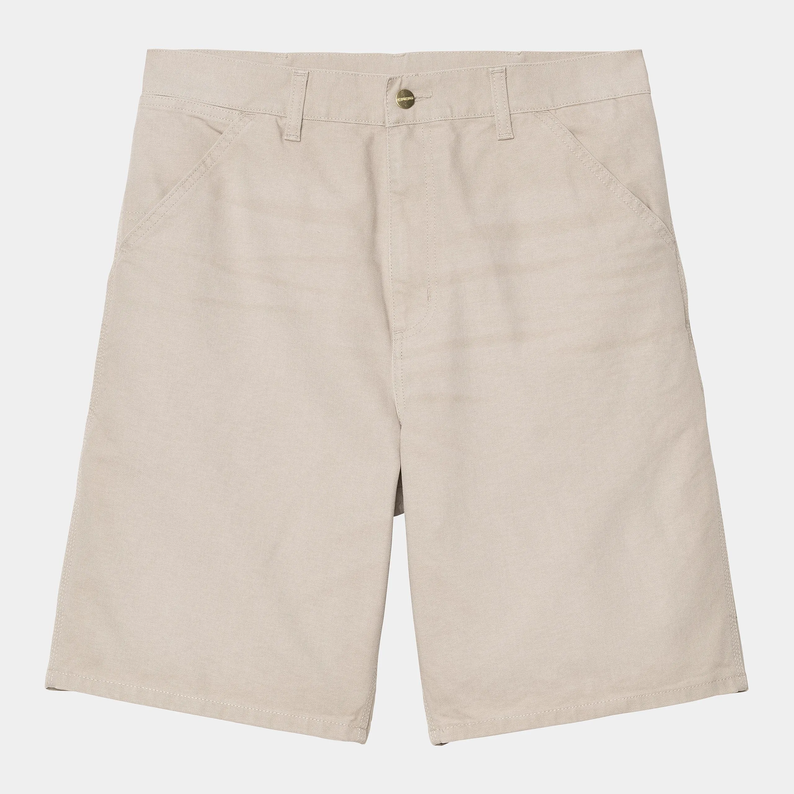 Carhartt WIP Mens Single Knee Dearborn Canvas Short | Dusky Beige sold by The Foot Factory product image thumbnail 2