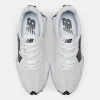 New Balance Unisex 327 Fashion Trainers - White / Black sold by The Foot Factory