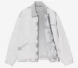 Carhartt WIP Mens Detroit Jacket | Black Chalk Wash sold by The Foot Factory