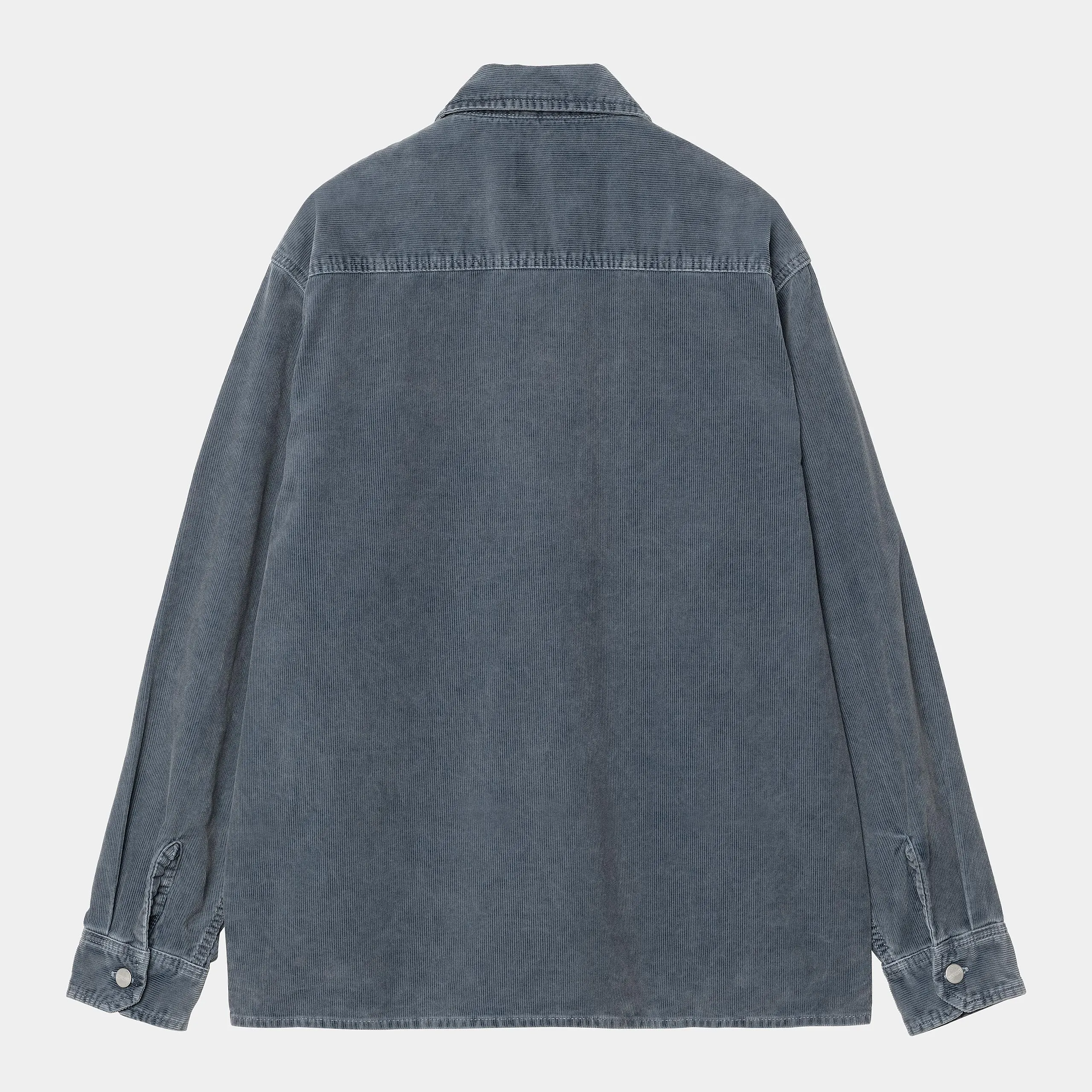 Carhartt WIP Mens Reynold Shirt Jacket - Dusky Blue sold by The Foot Factory product image thumbnail 2
