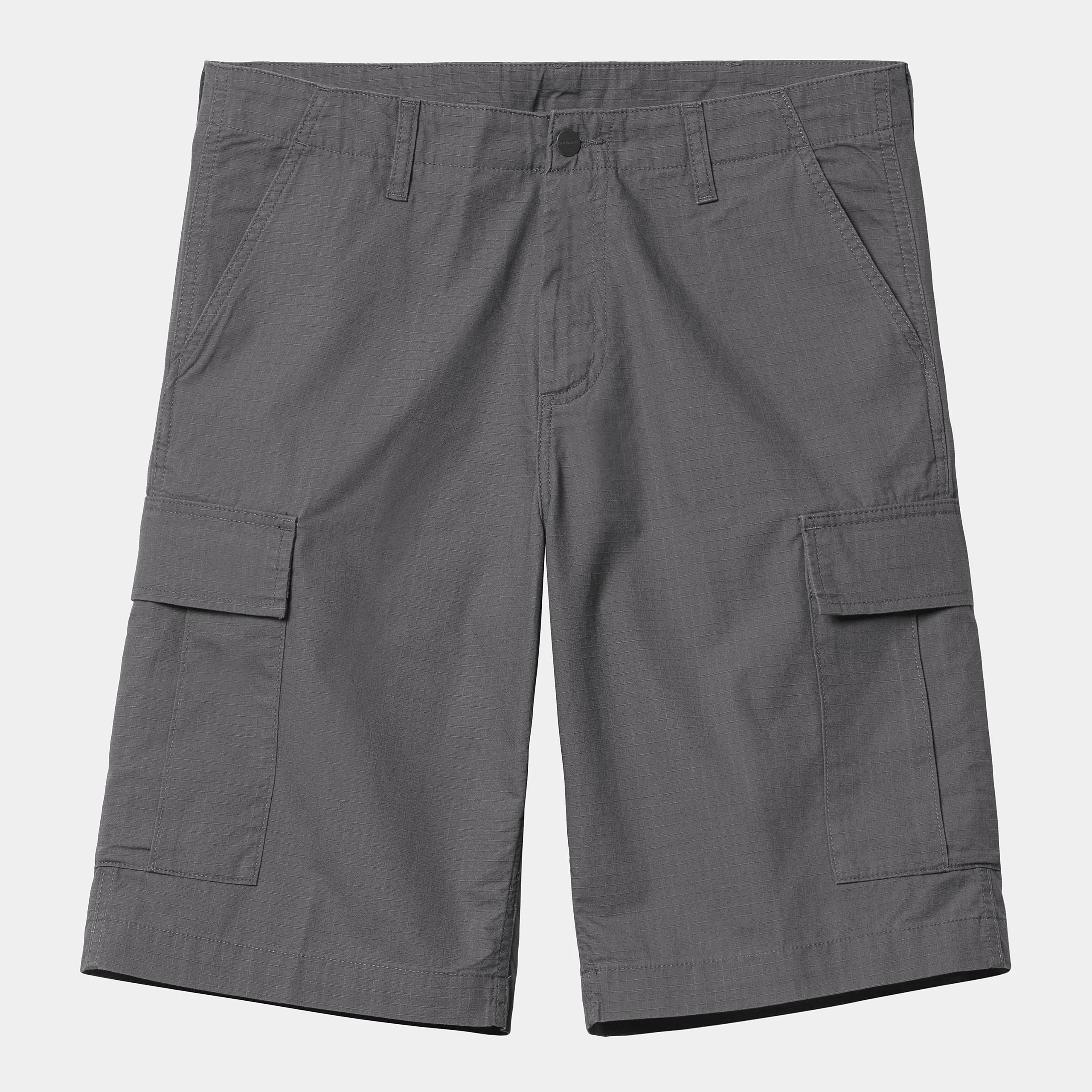Carhartt WIP Mens Regular Cargo Short | Graphite Rinsed sold by The Foot Factory product image thumbnail 2