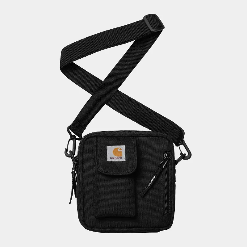 Carhartt WIP Mens Essential Bag - Black sold by The Foot Factory