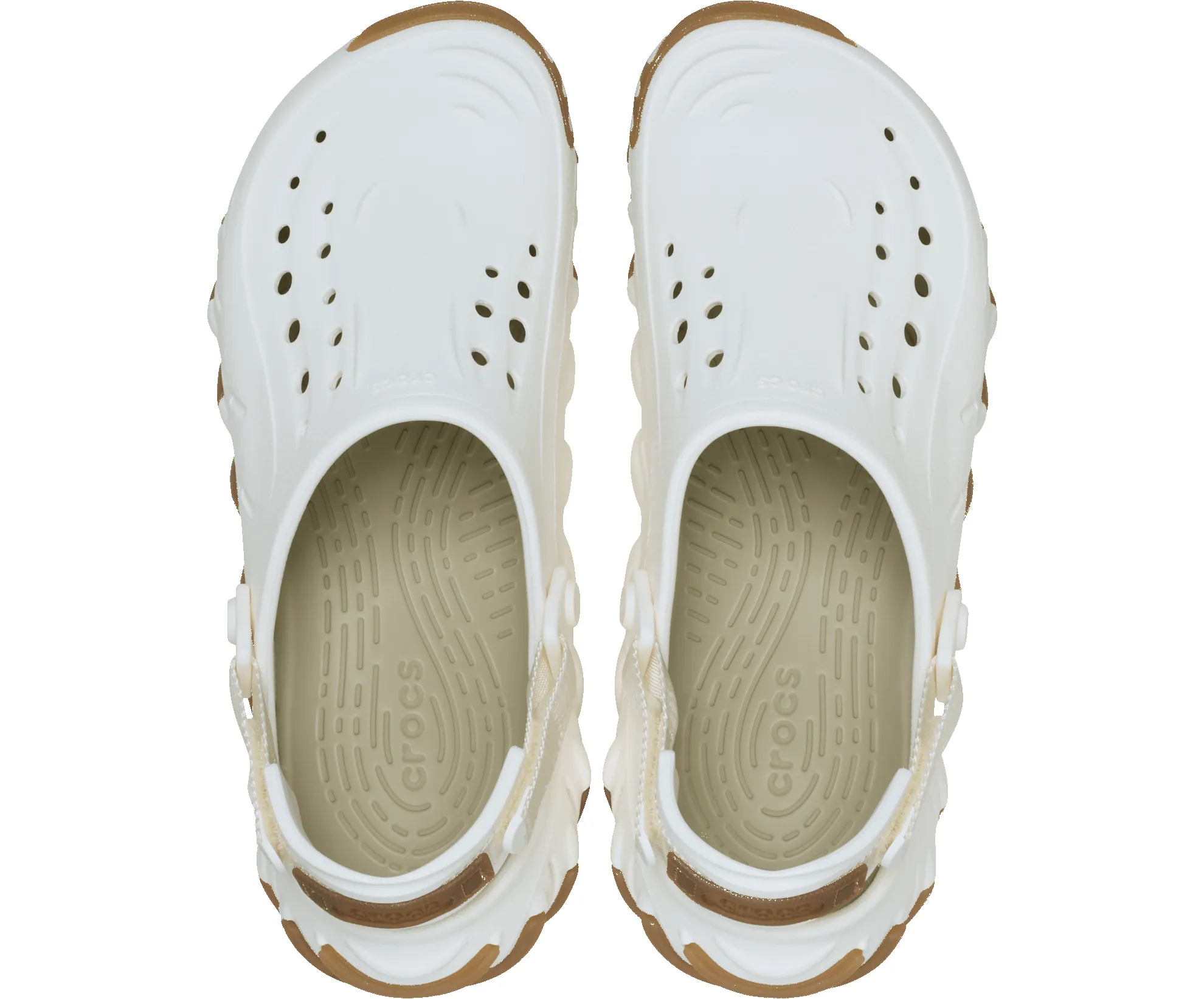 CROCS Unisex Echo Gum Clog | Chalk sold by The Foot Factory product image thumbnail 3