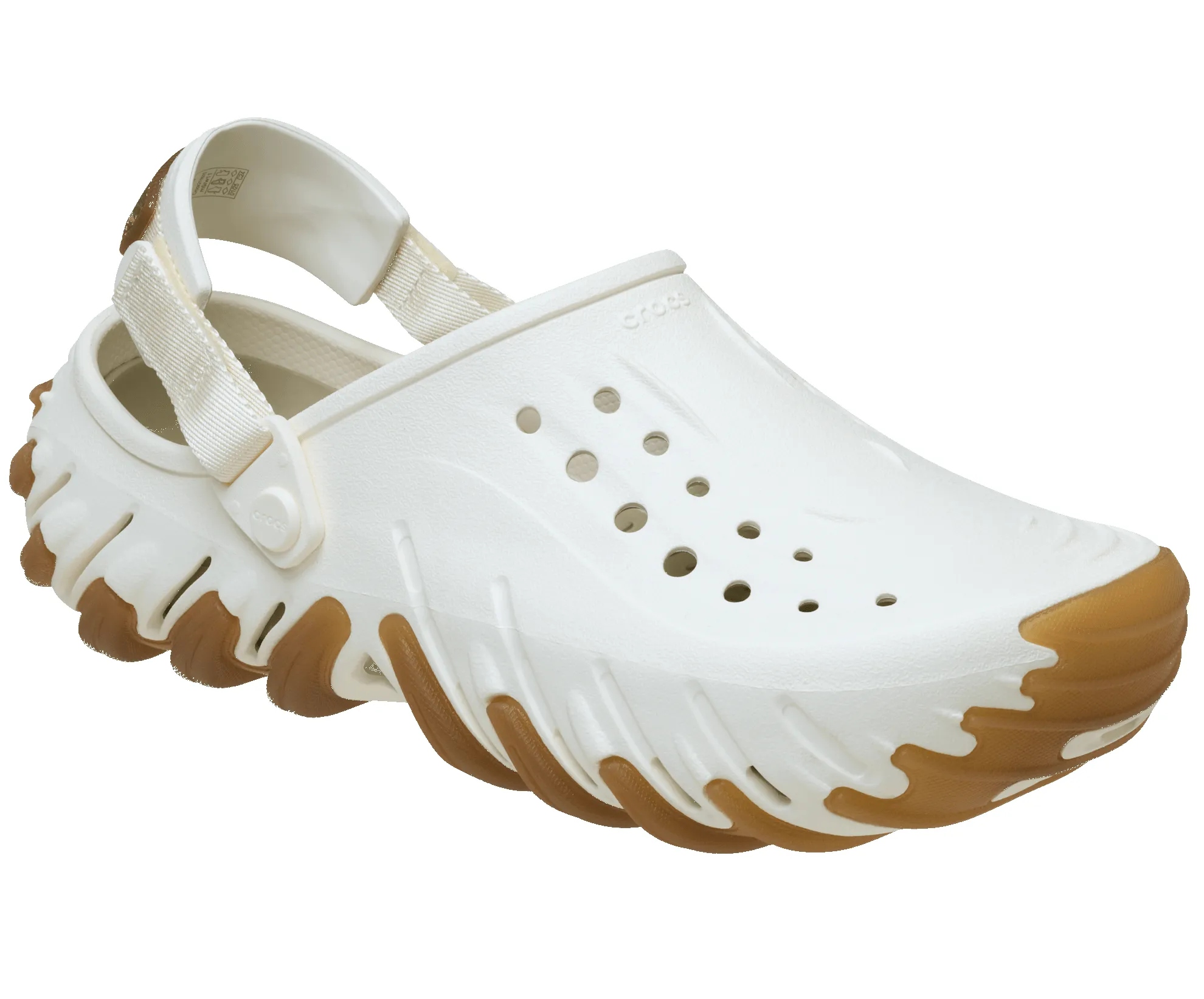 CROCS Unisex Echo Gum Clog | Chalk sold by The Foot Factory product image thumbnail 5