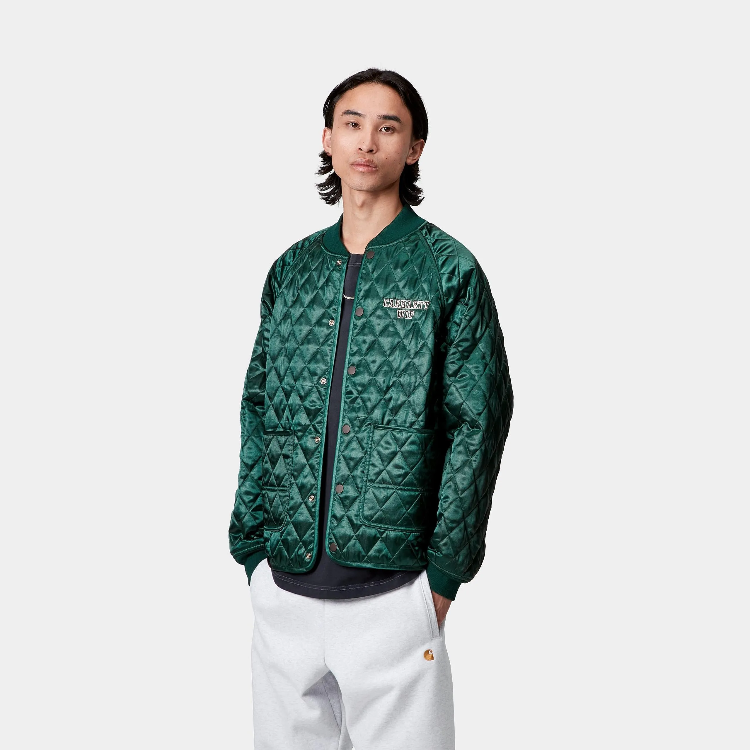 Carhartt WIP Mens Alumni Liner | Dark FIr sold by The Foot Factory product image thumbnail 3