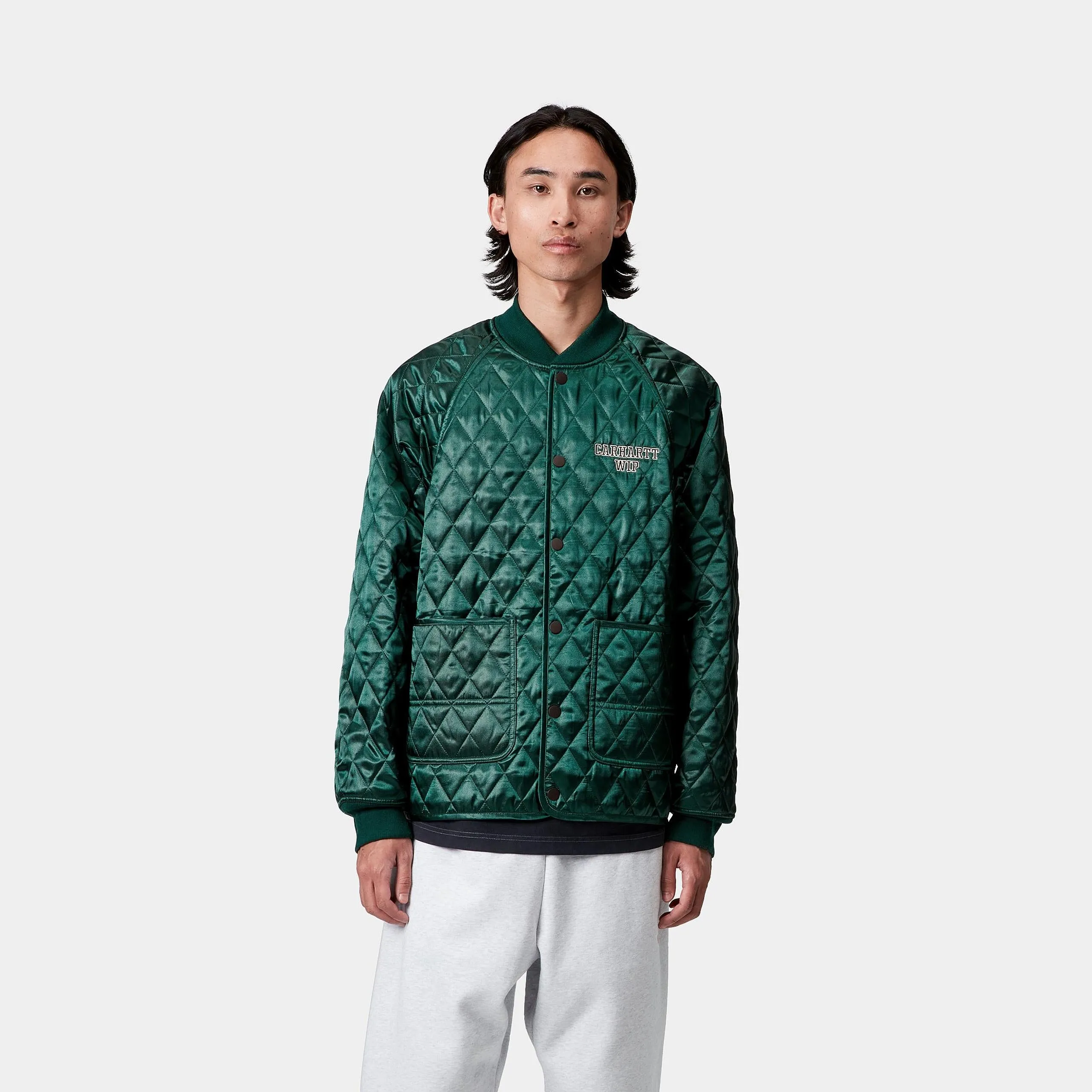 Carhartt WIP Mens Alumni Liner | Dark FIr sold by The Foot Factory product image thumbnail 5