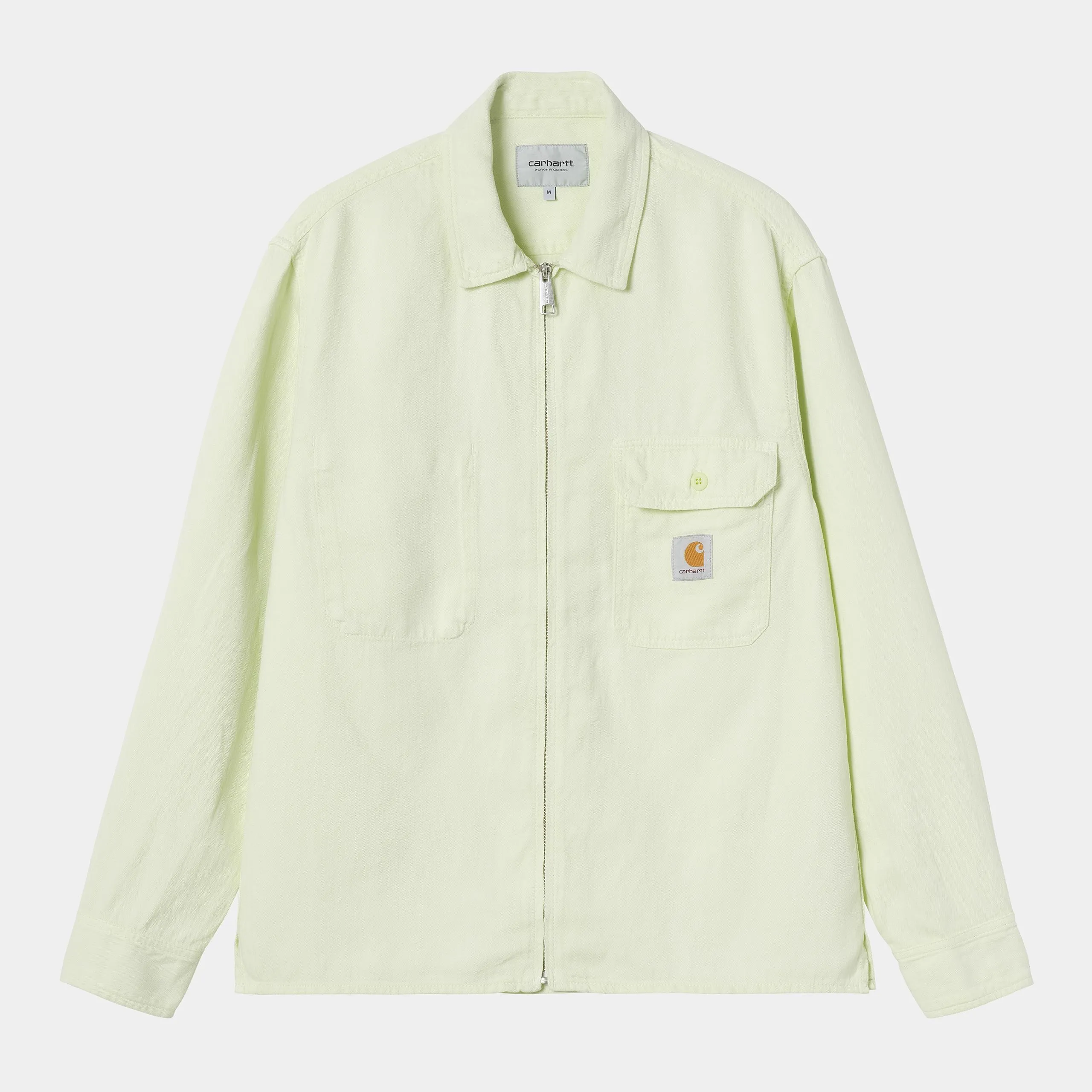 Carhartt WIP Mens Rainer Shirt Jacket | Air Green sold by The Foot Factory