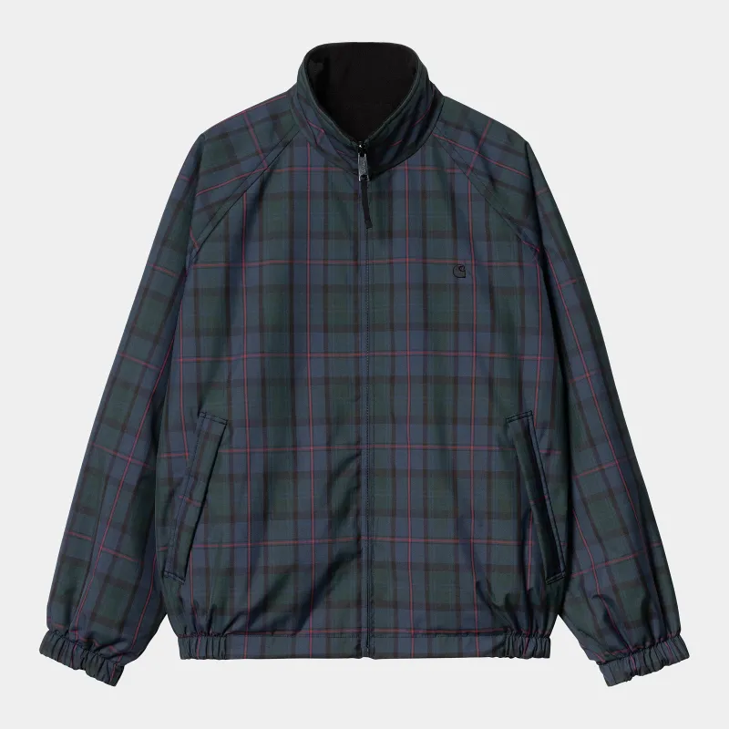 Carhartt WIP Mens Reversible Planer Jacket | Air Force Blue / Black sold by The Foot Factory