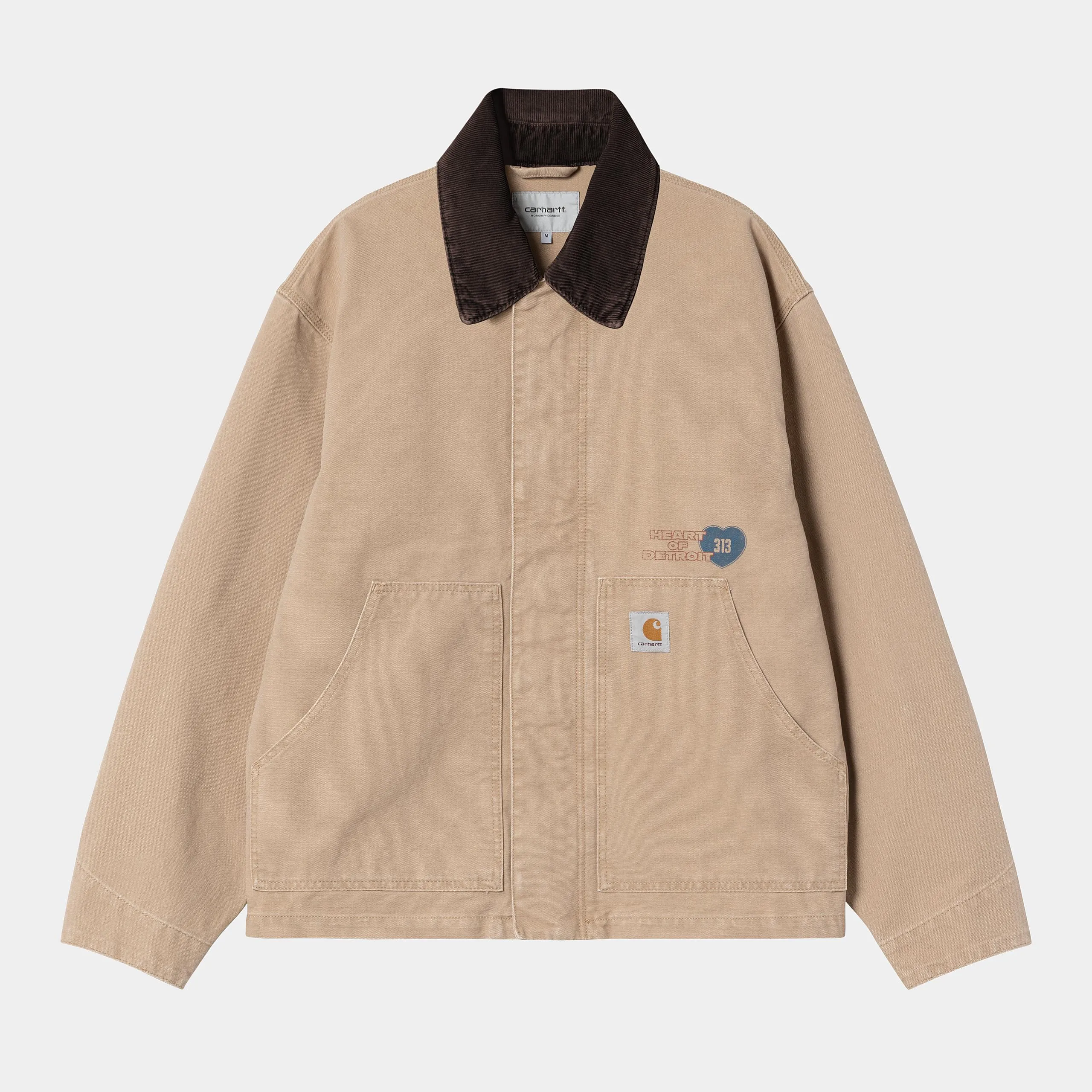 Carhartt WIP Mens OG Arcan Graphic Jacket | Dusty Hamilton Brown sold by The Foot Factory product image thumbnail 2