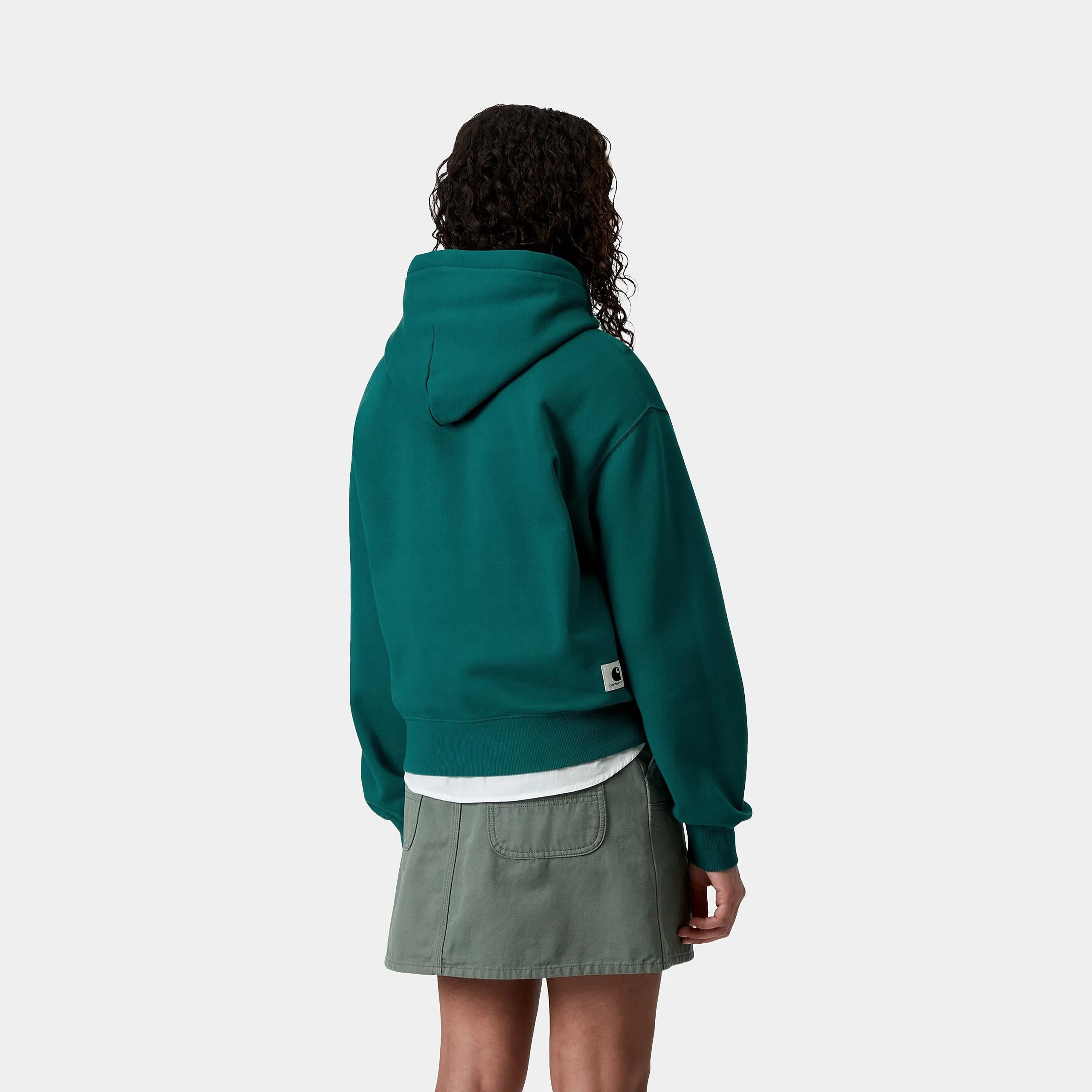 Carhartt WIP Womens WIP Hoodie | Rainforest sold by The Foot Factory product image thumbnail 4