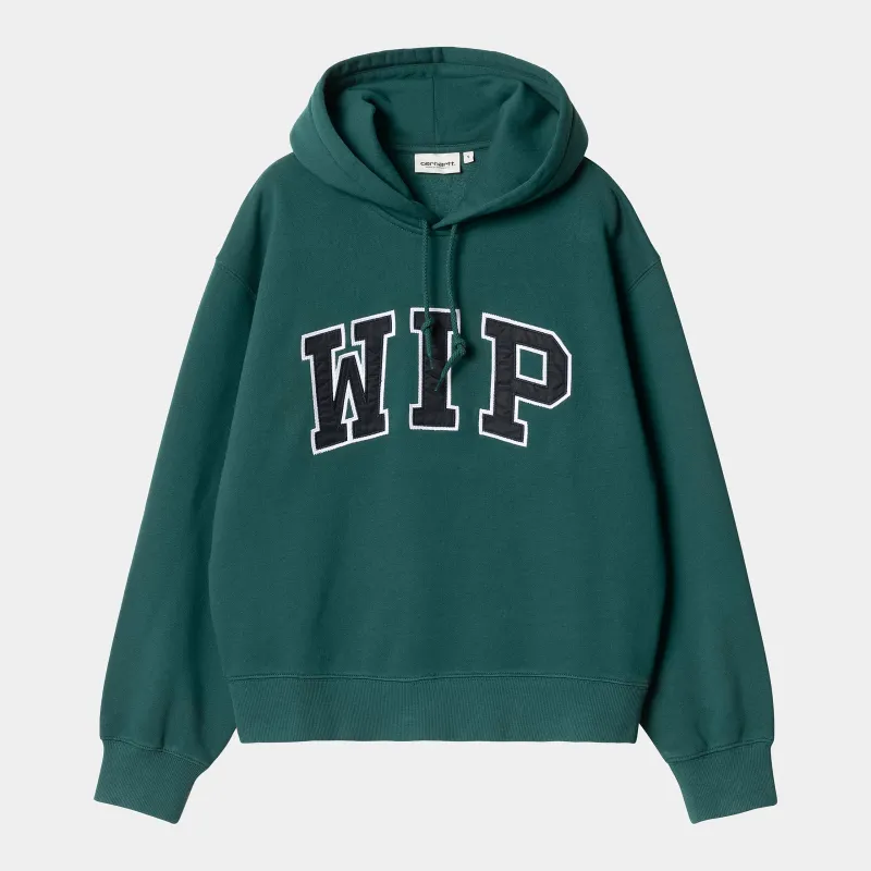 Carhartt WIP Womens WIP Hoodie | Rainforest sold by The Foot Factory