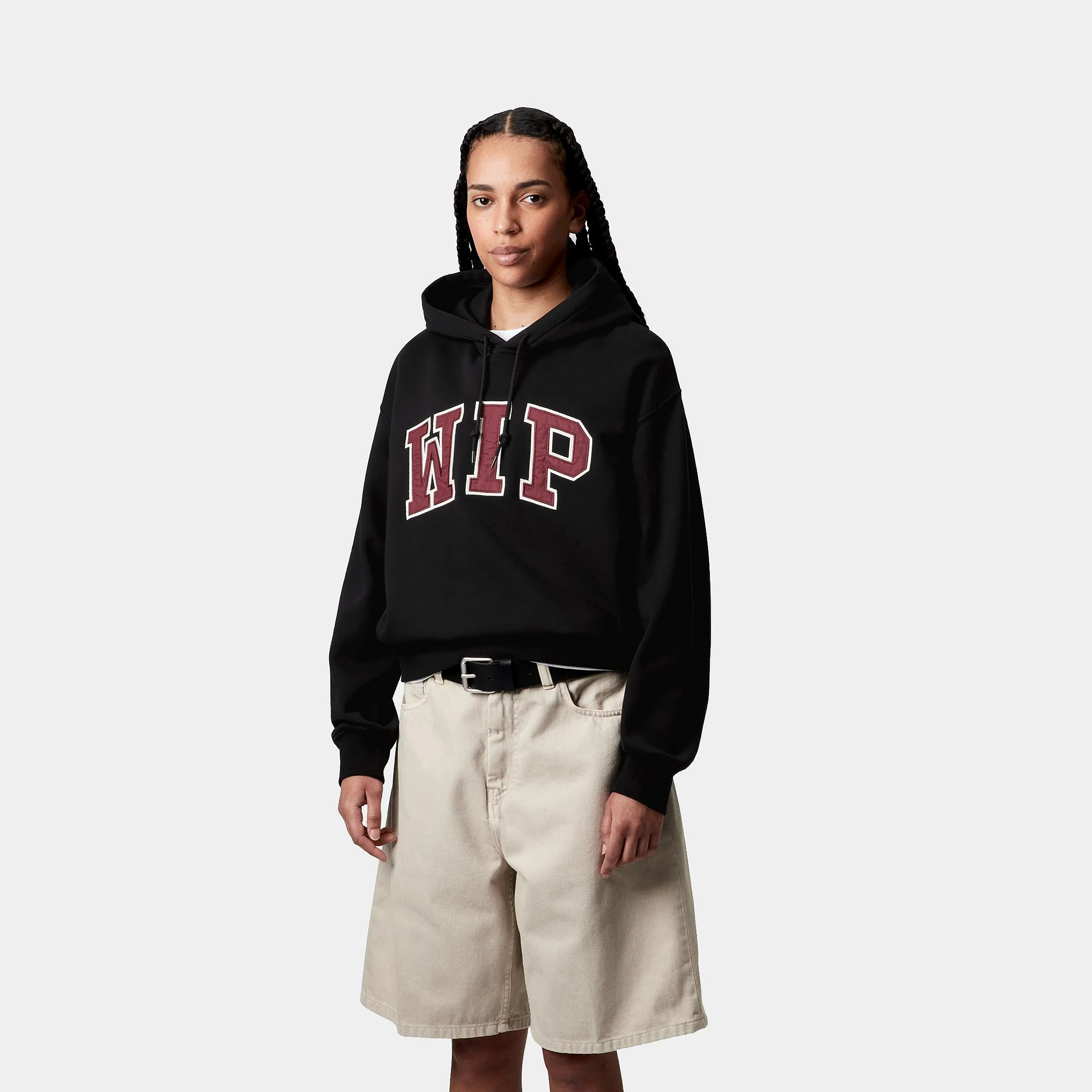 Carhartt WIP Womens WIP Hoodie | Black sold by The Foot Factory product image thumbnail 3