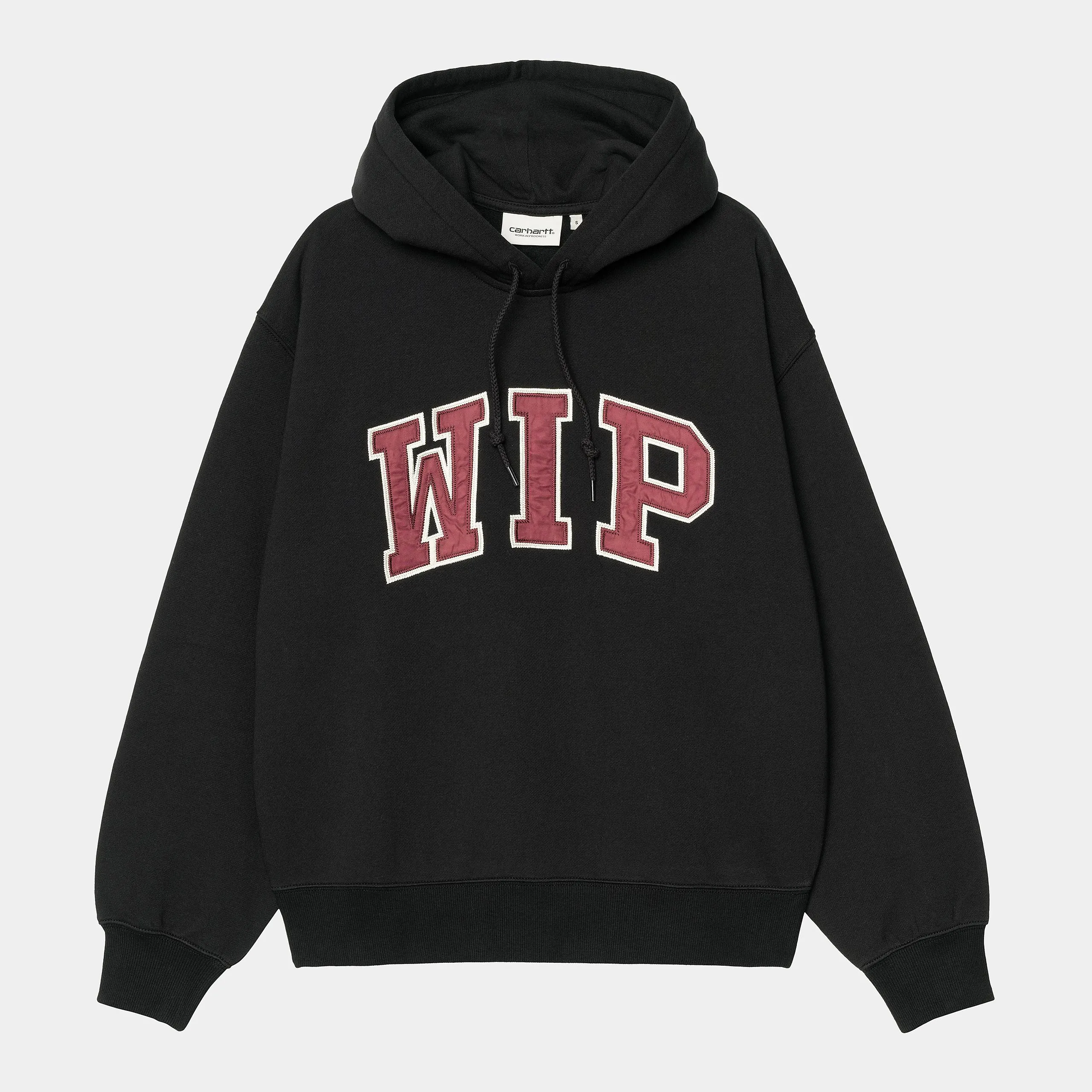 Carhartt WIP Womens WIP Hoodie | Black sold by The Foot Factory