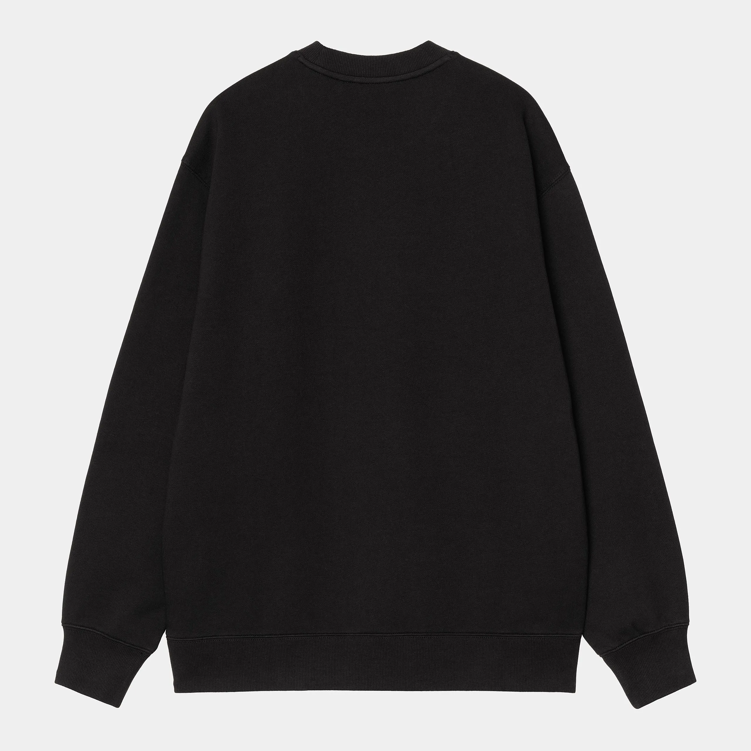 Carhartt WIP Womens Rivet Script Sweat Top | Black sold by The Foot Factory product image thumbnail 2