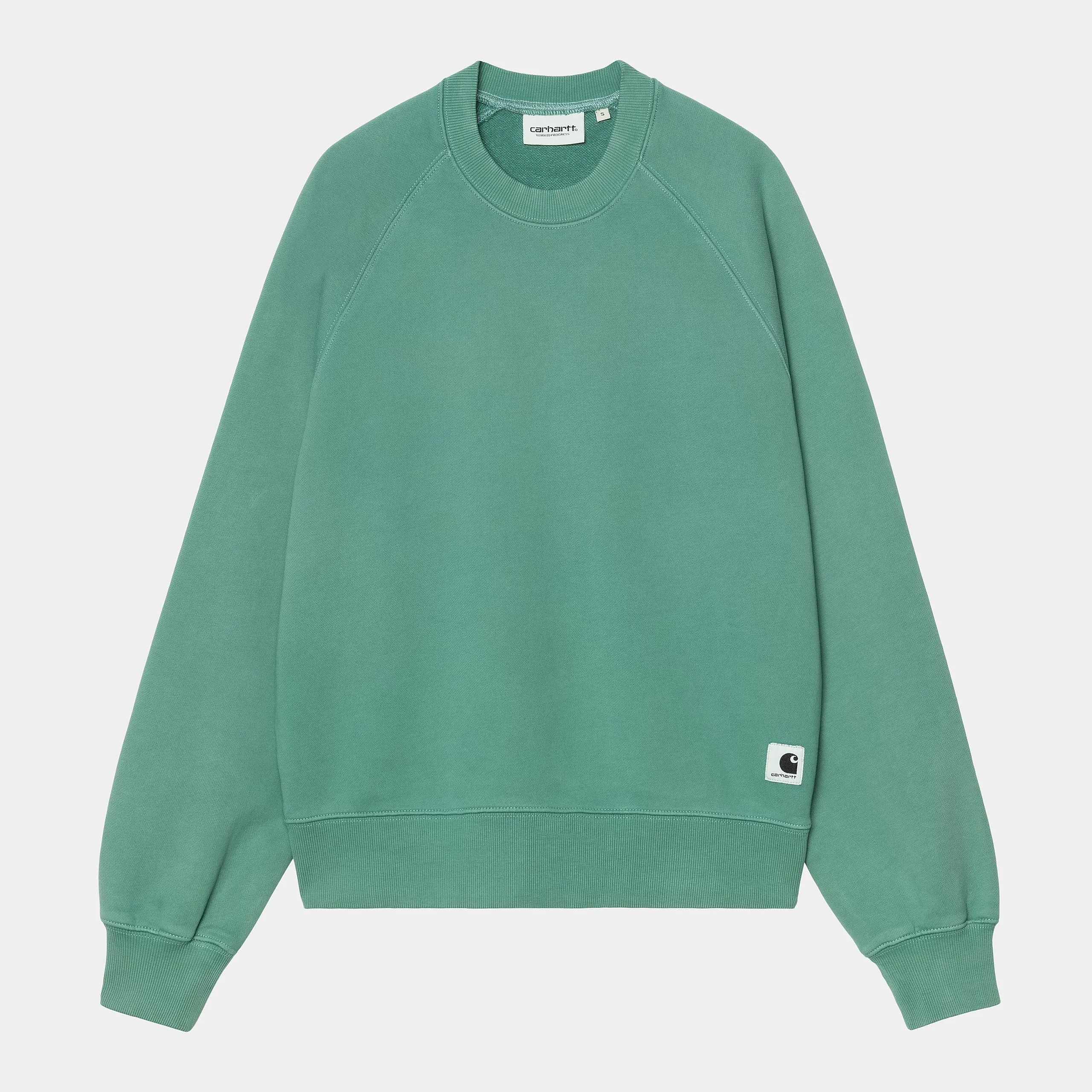 Carhartt WIP Womens Hudson Chalk Wash Sweat Top | Saguaro sold by The Foot Factory