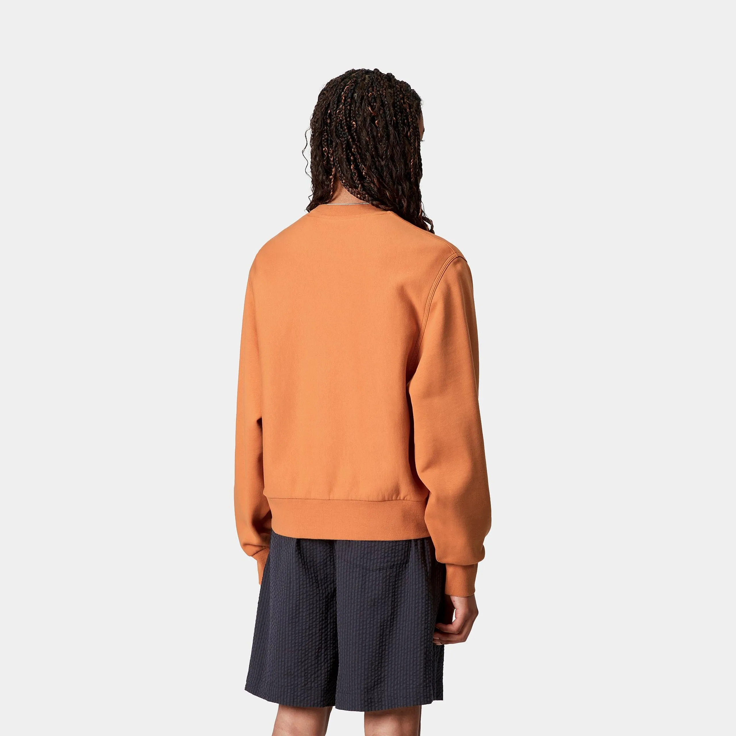 Carhartt WIP Womens American Script Sweat Top | Redhaven sold by The Foot Factory product image thumbnail 4
