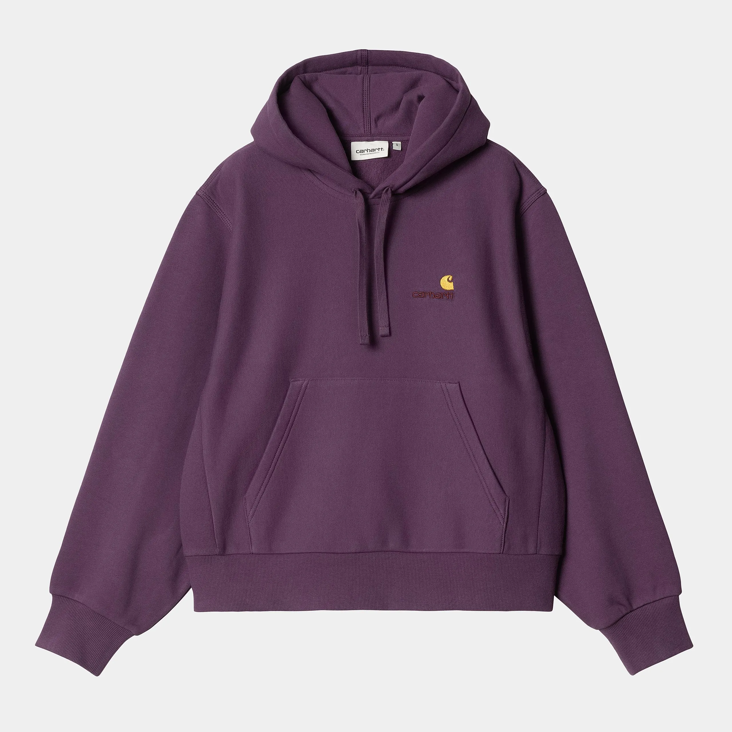 Carhartt WIP Womens American Script Sweat Hoodie | Huckleberry sold by The Foot Factory