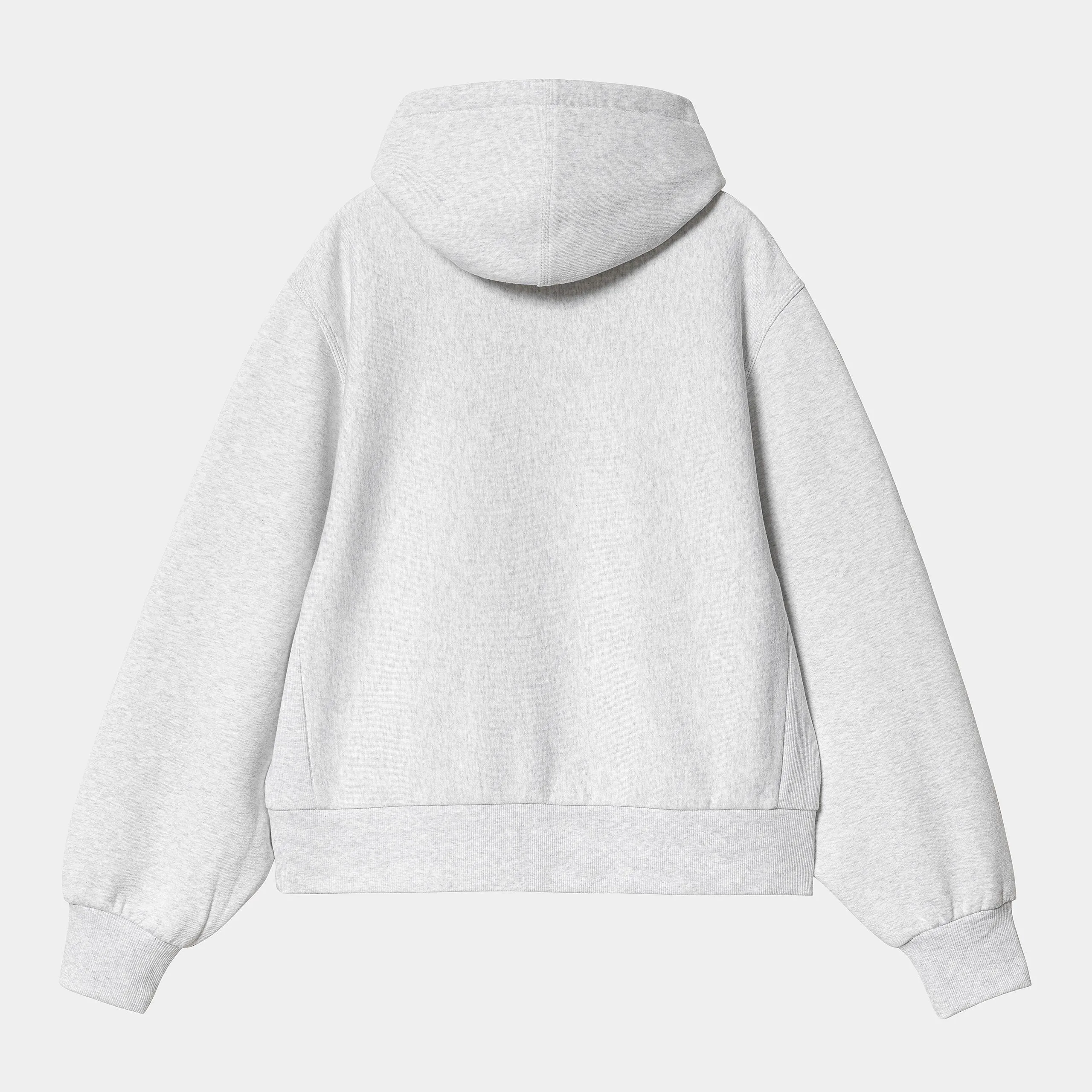 Carhartt WIP Womens American Script Sweat Hoodie | Ash Heather sold by The Foot Factory product image thumbnail 2