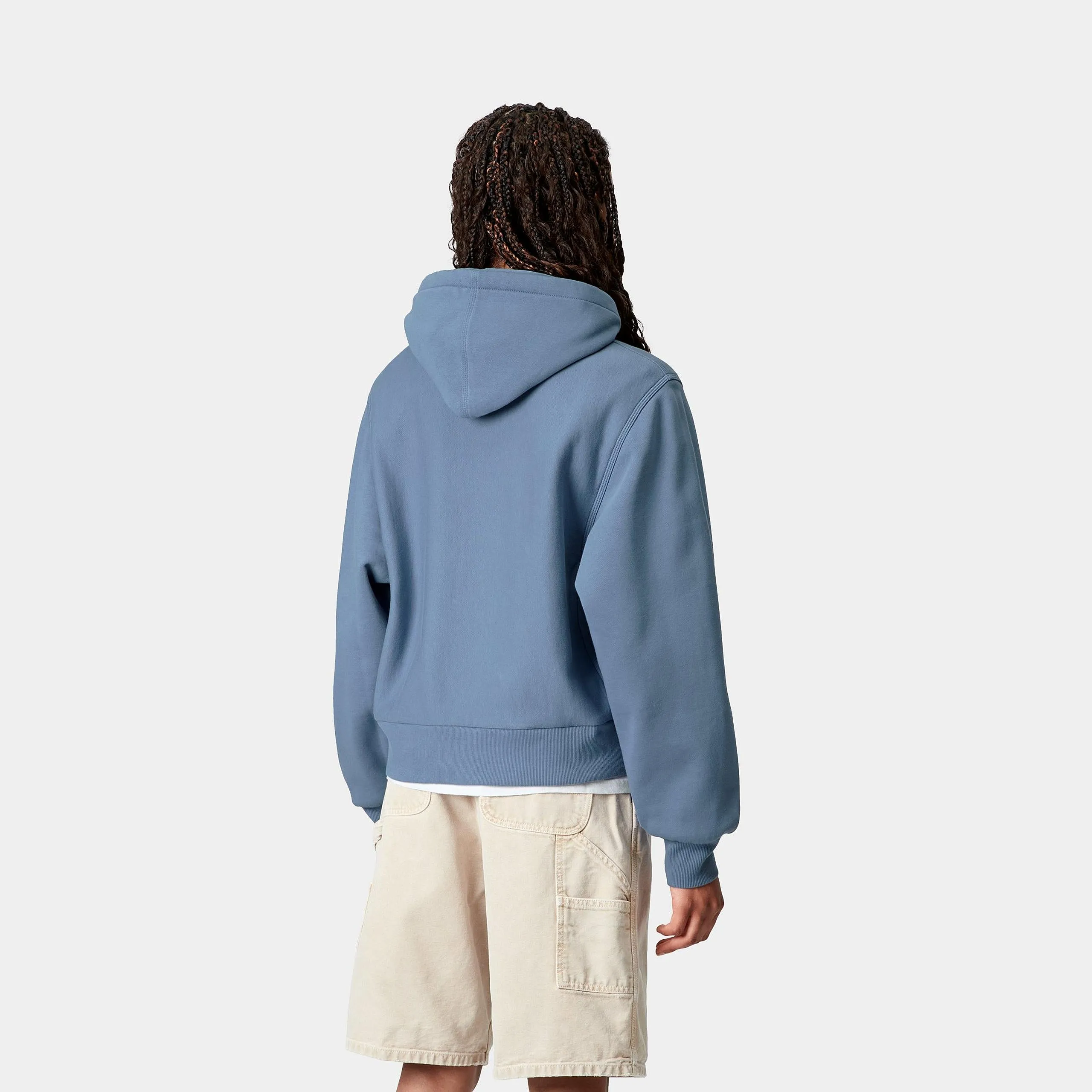 Carhartt WIP Womens American Script Sweat Hoodie | Sorrent sold by The Foot Factory product image thumbnail 4