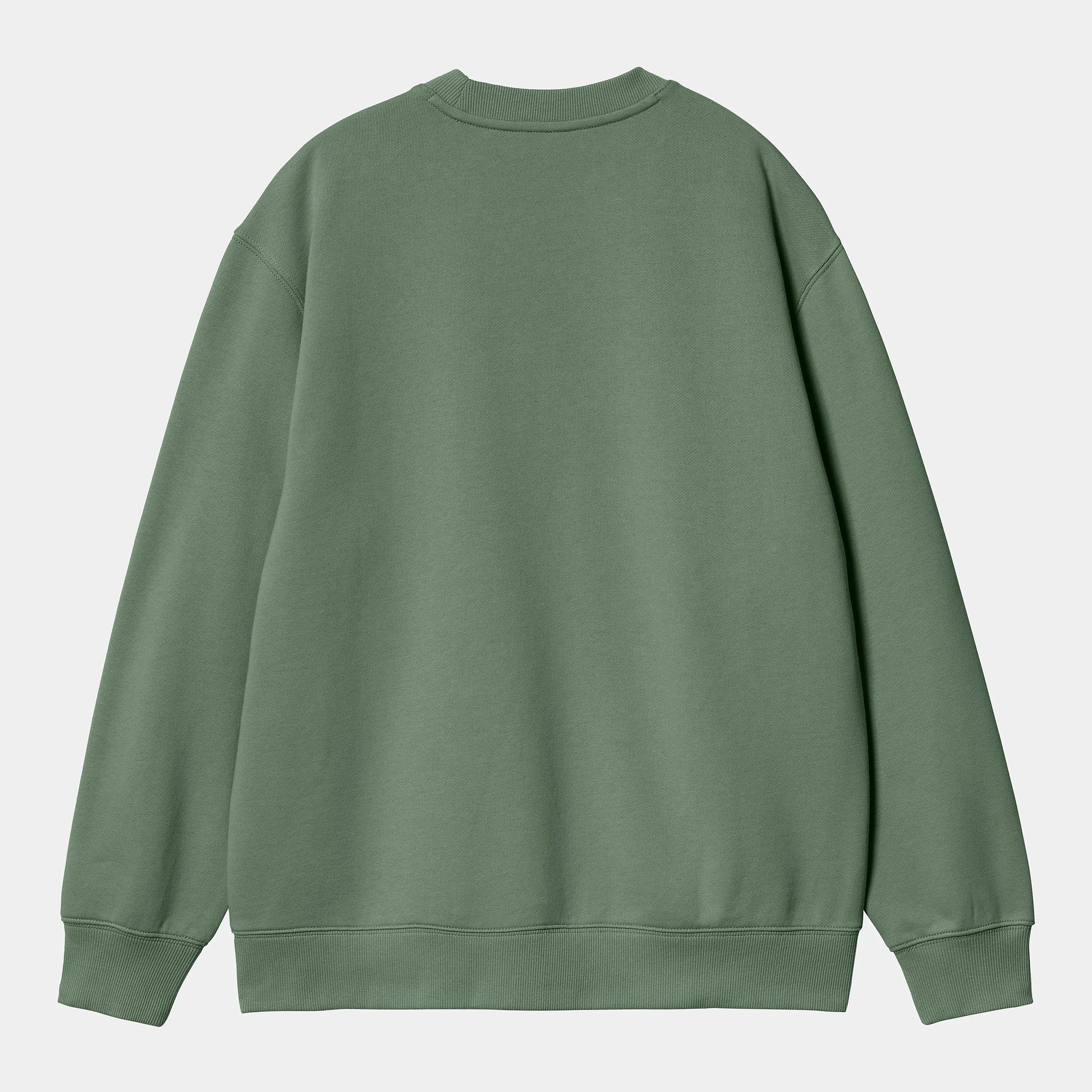 Carhartt WIP Womens Carhartt Sweat Top | Park / Hortensia sold by The Foot Factory product image thumbnail 2