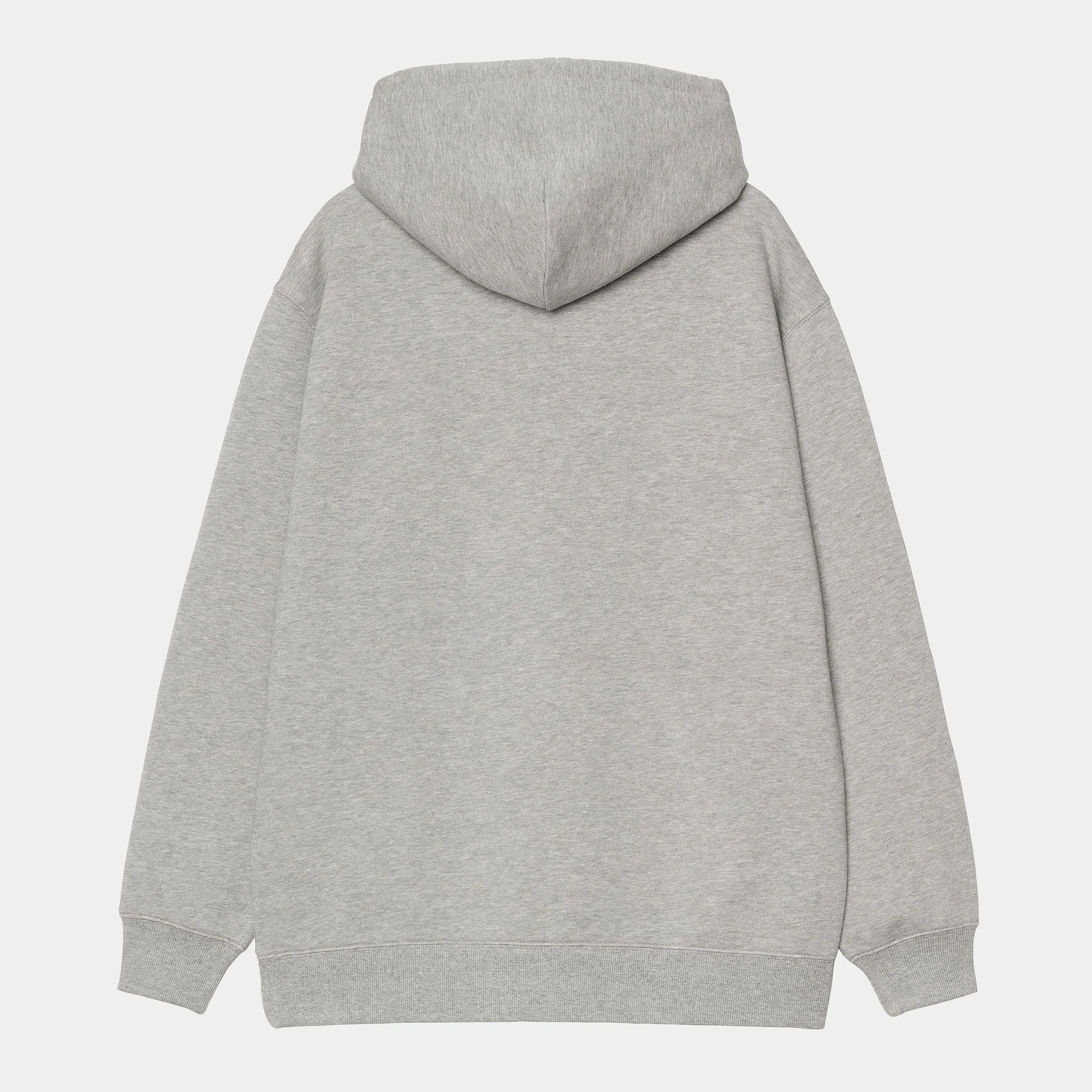 Carhartt WIP Womens Carhartt Sweat Hoodie | Grey Heather / Dark Fir sold by The Foot Factory product image thumbnail 2