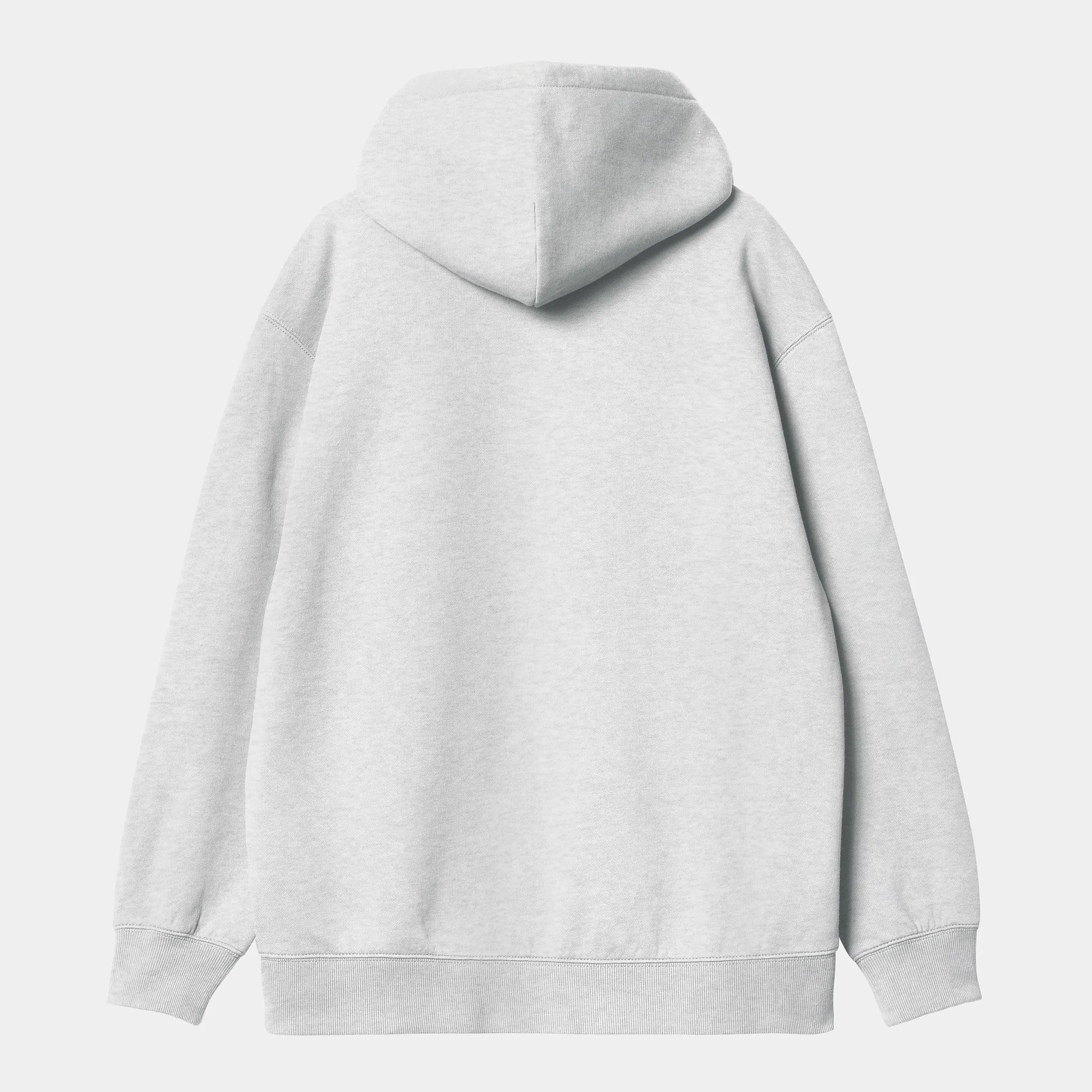 Carhartt WIP Womens Carhartt Sweat Hoodie | Ash Heather / Air Green sold by The Foot Factory product image thumbnail 2