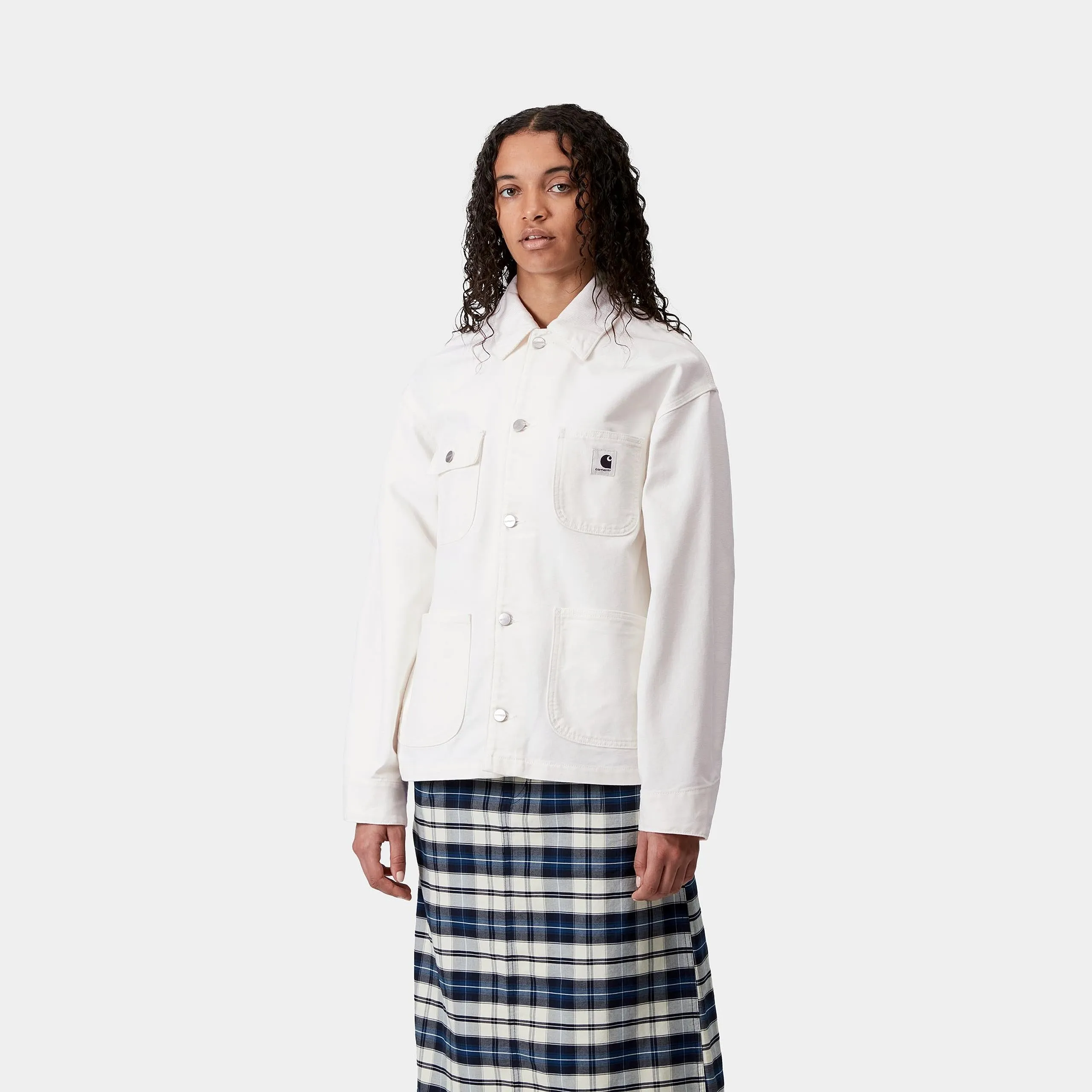 Carhartt WIP Womens OG Michigan Summer Coat Jacket | Wax Rinsed sold by The Foot Factory product image thumbnail 5