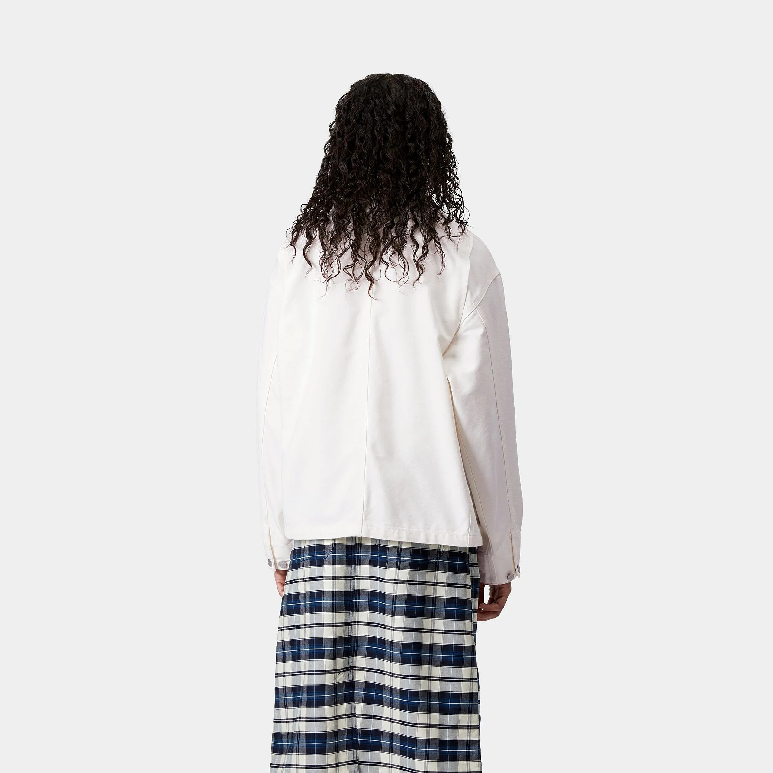 Carhartt WIP Womens OG Michigan Summer Coat Jacket | Wax Rinsed sold by The Foot Factory product image thumbnail 4