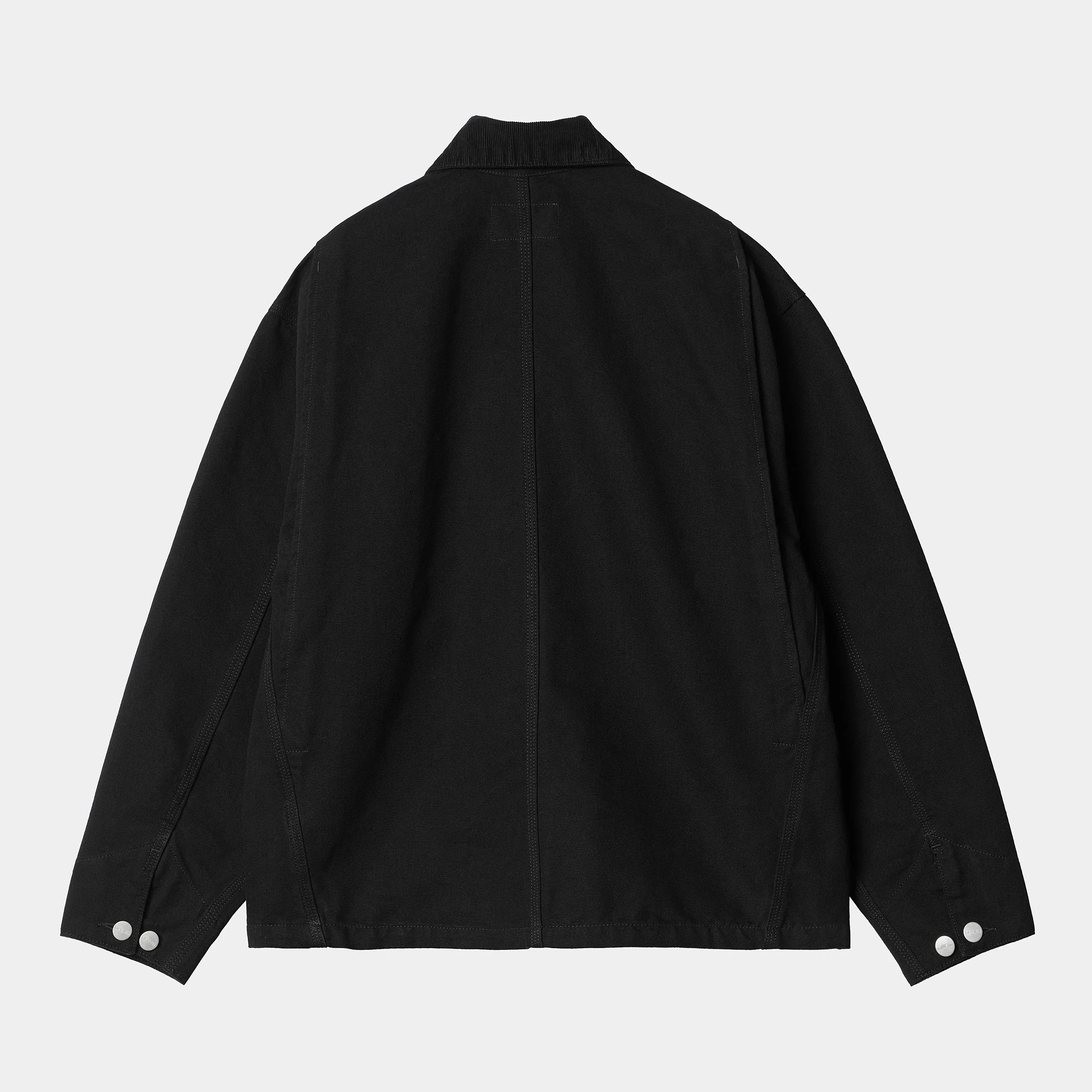 Carhartt WIP Womens OG Michigan Summer Coat Jacket | Black Rinsed sold by The Foot Factory product image thumbnail 2
