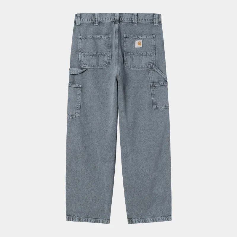 Carhartt WIP Mens OG Single Knee Denim Pant | Black / Blue Fog Garment Dyed sold by The Foot Factory