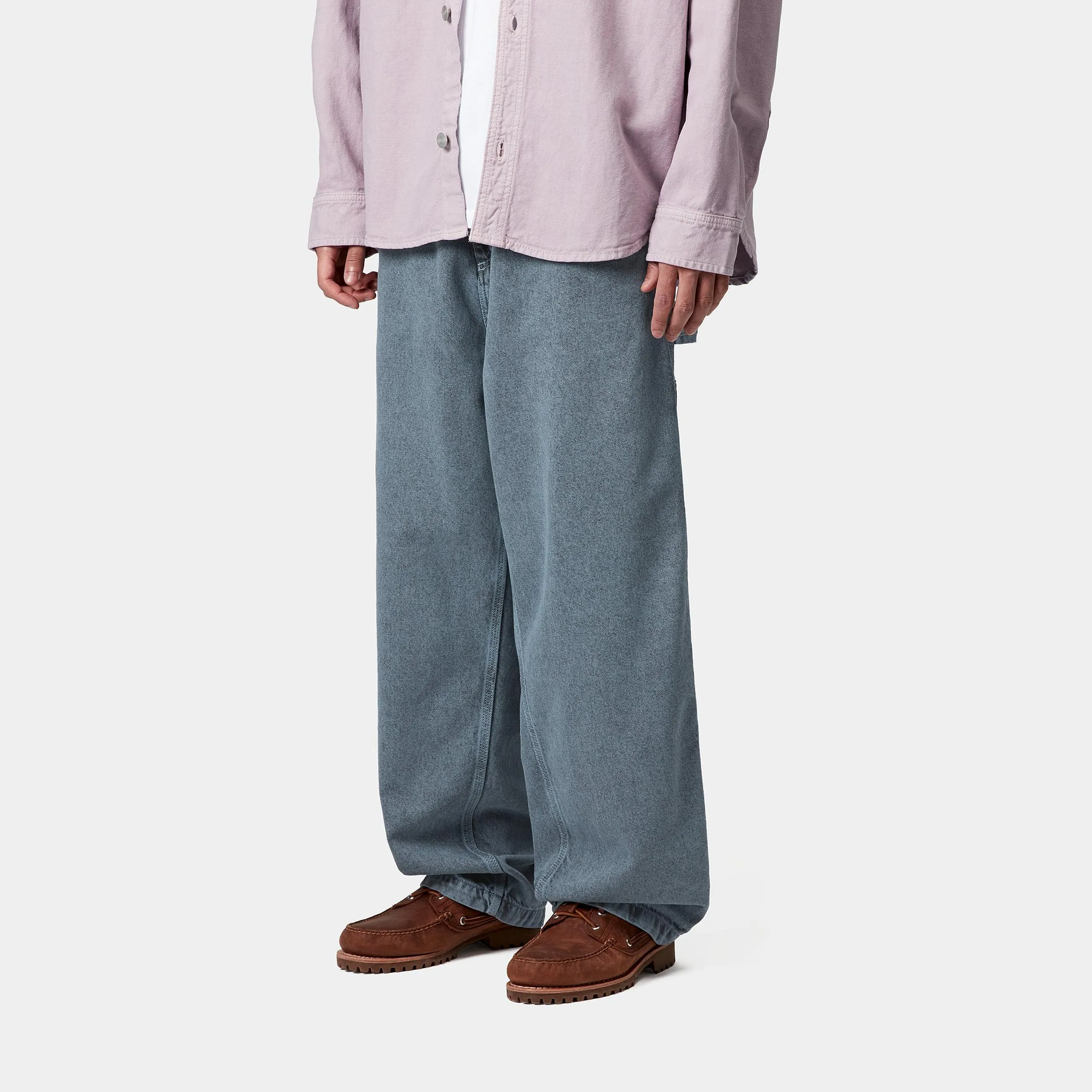 Carhartt WIP Mens OG Single Knee Denim Pant | Black / Blue Fog Garment Dyed sold by The Foot Factory product image thumbnail 5