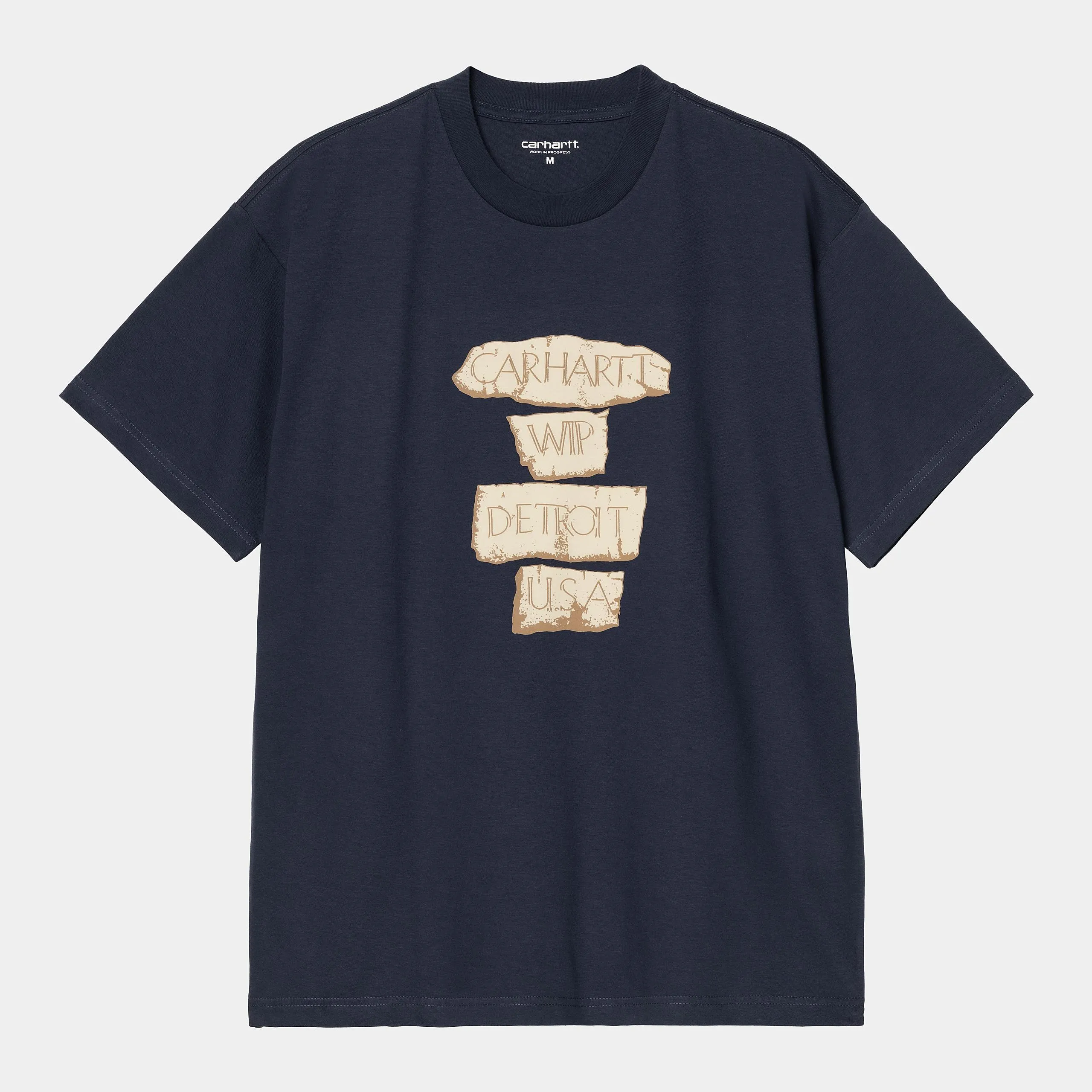 Carhartt WIP Mens Masterpiece T-Shirt | Air Force Blue sold by The Foot Factory